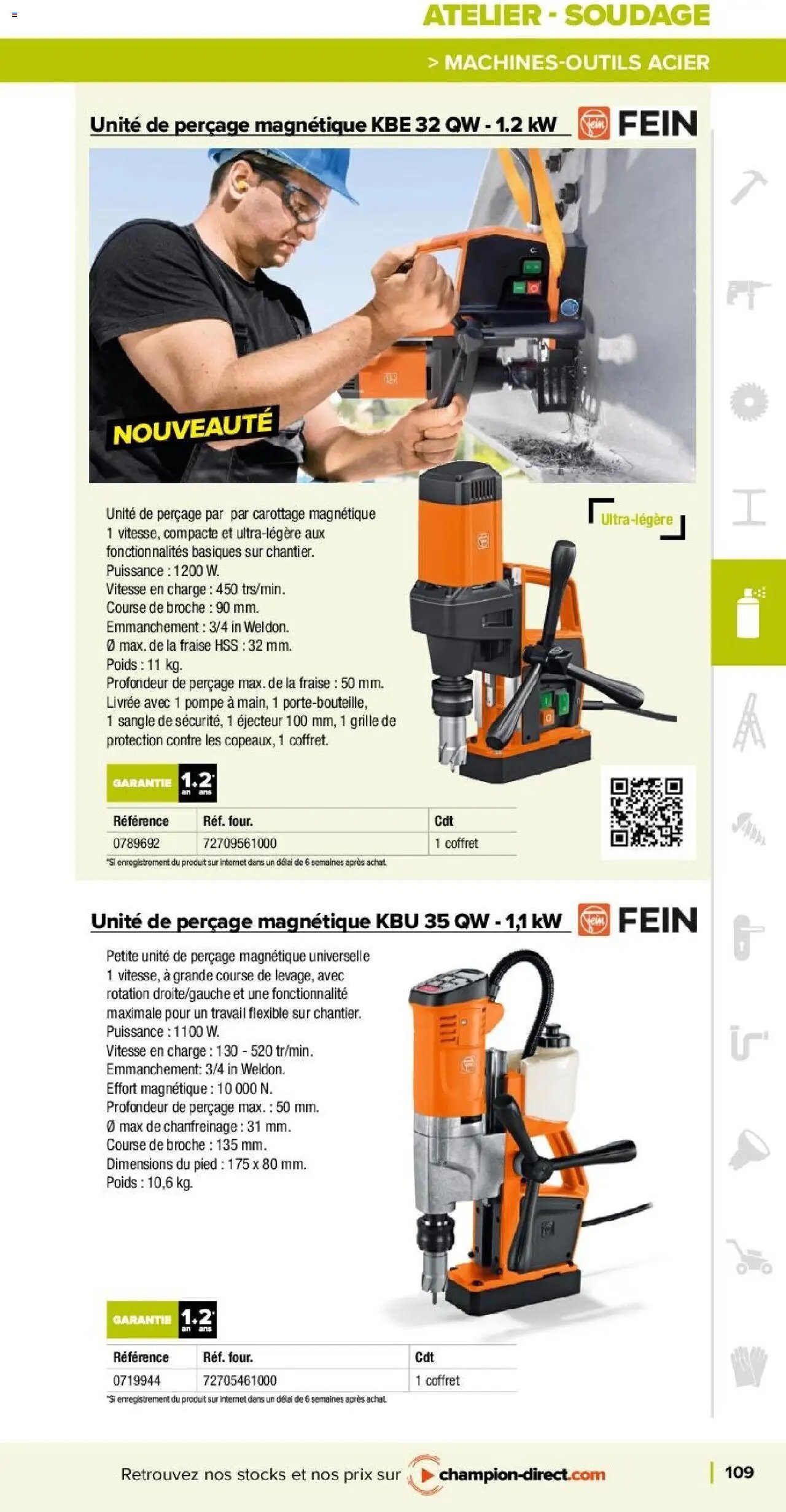 Champion Direct catalogue Selection Maintenance (2025-01-10 - 2025-12-31)