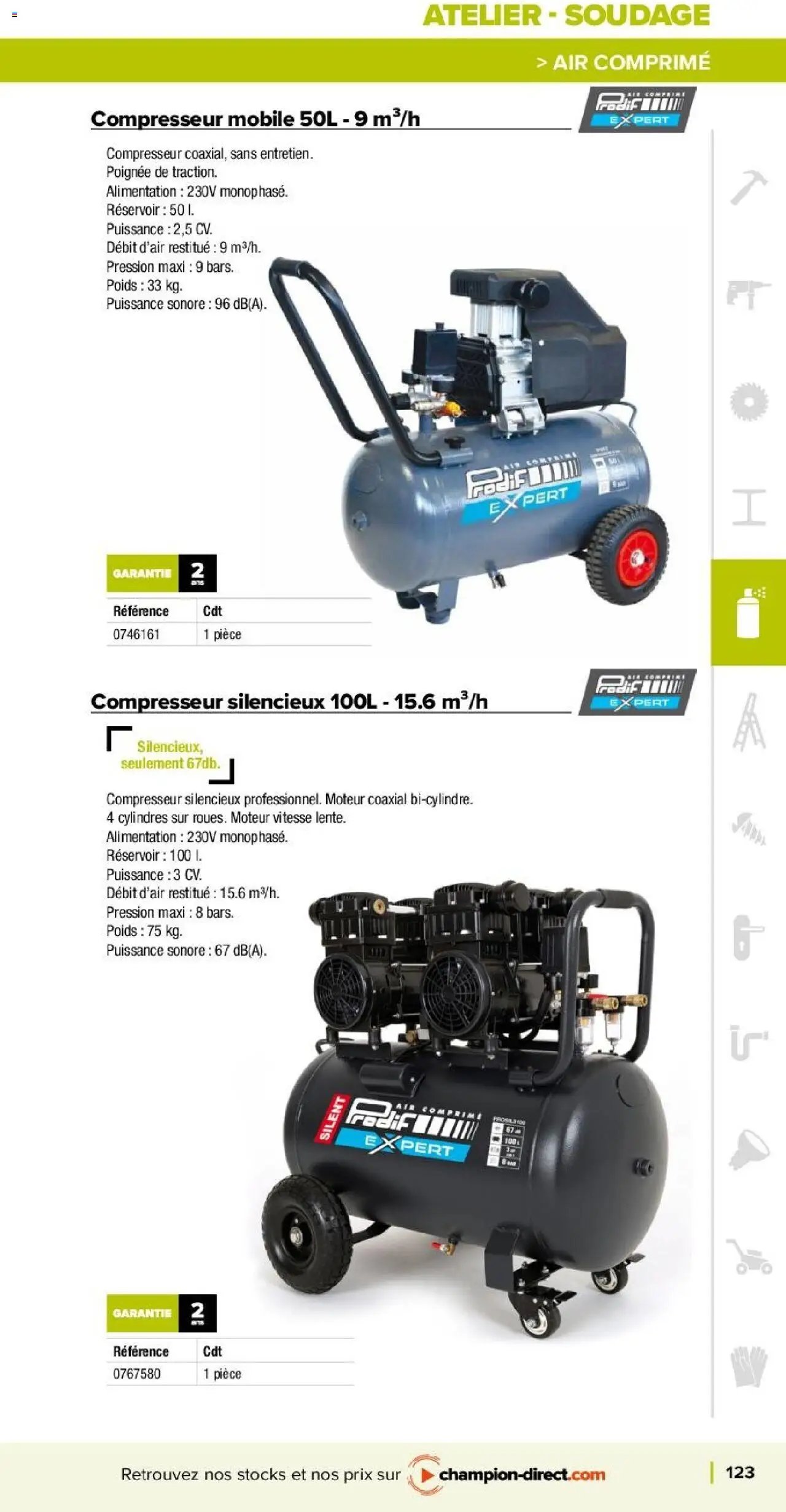 Champion Direct catalogue Selection Maintenance (2025-01-10 - 2025-12-31)