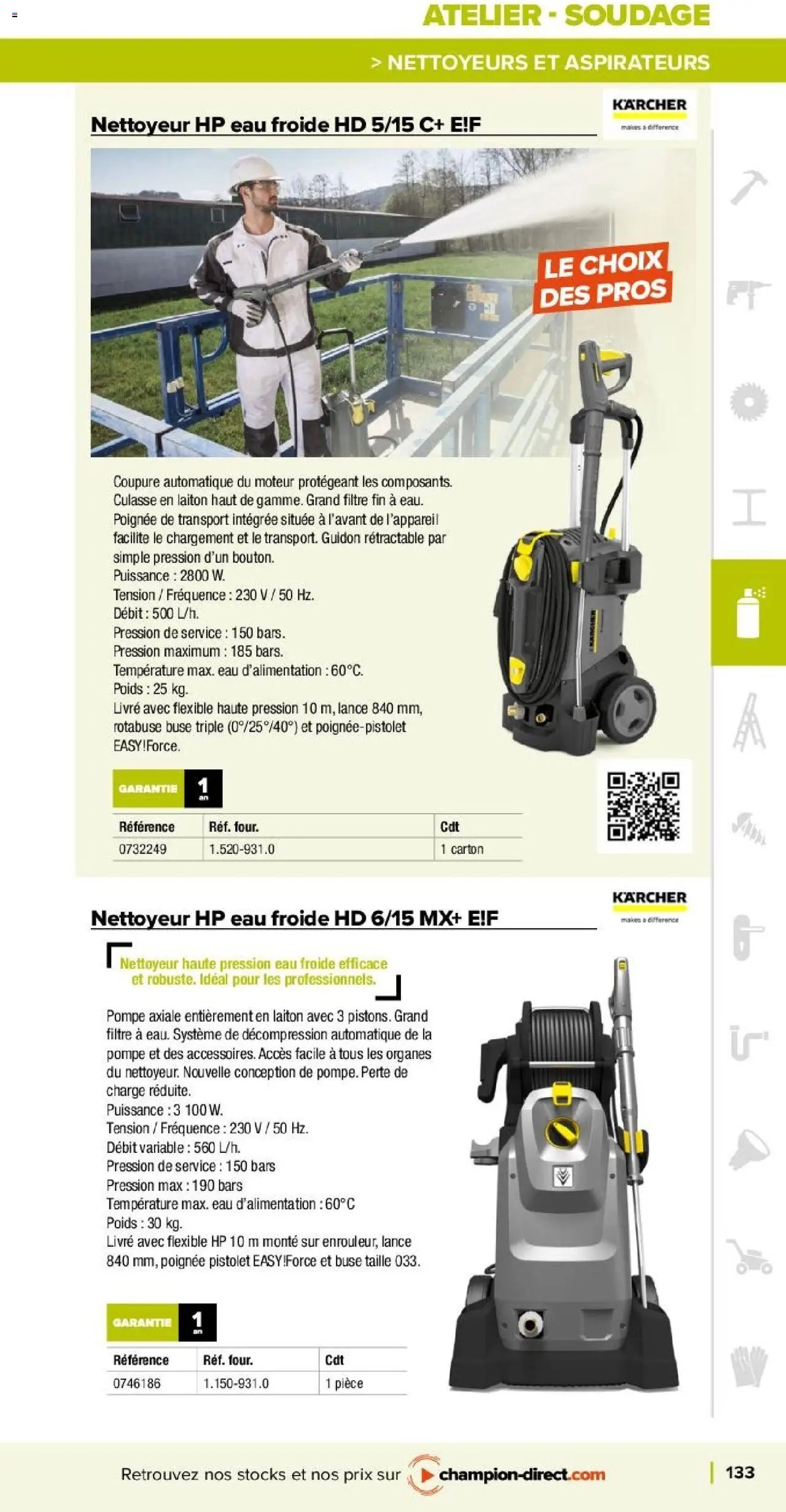 Champion Direct catalogue Selection Maintenance (2025-01-10 - 2025-12-31)