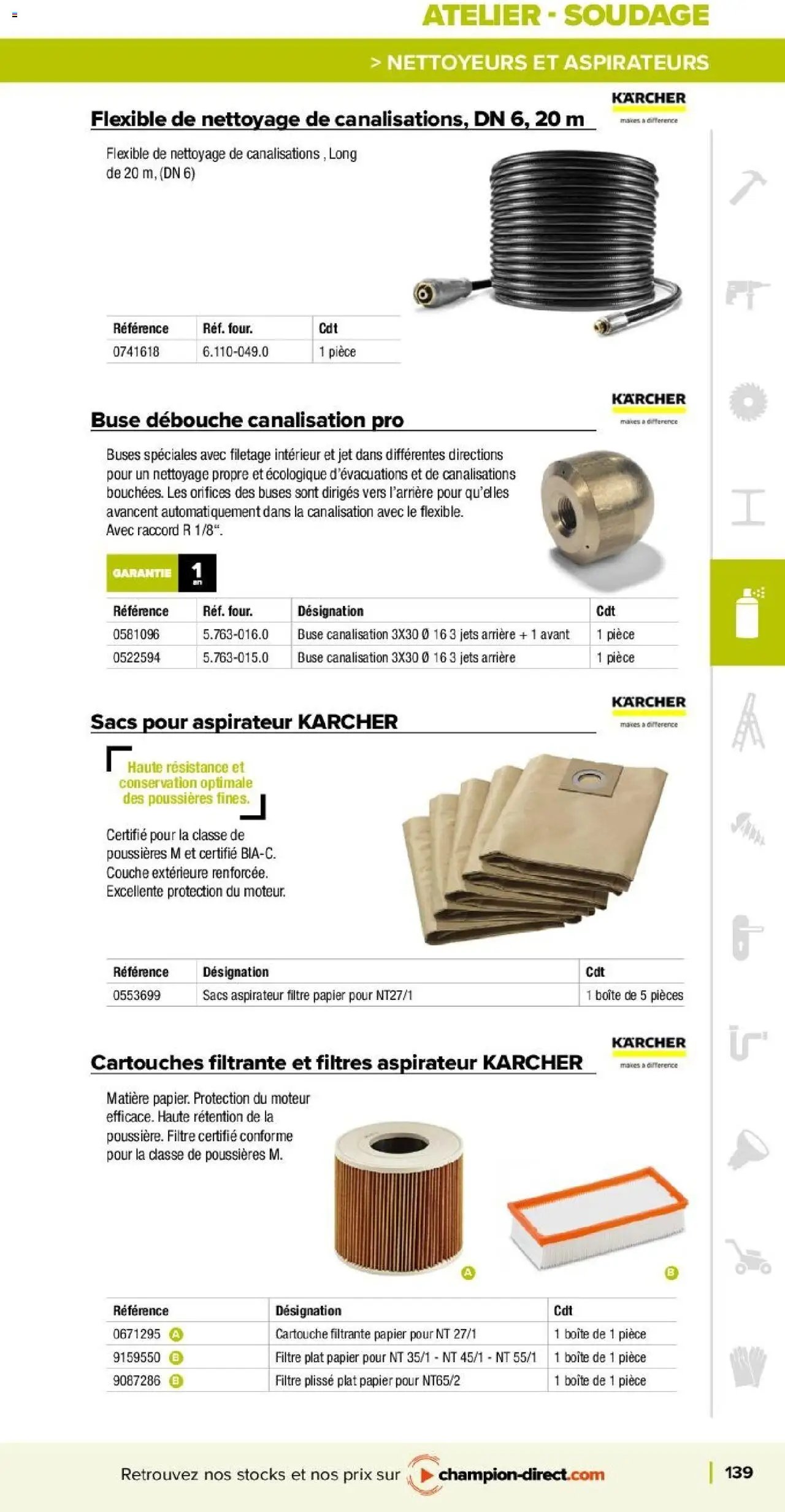 Champion Direct catalogue Selection Maintenance (2025-01-10 - 2025-12-31)
