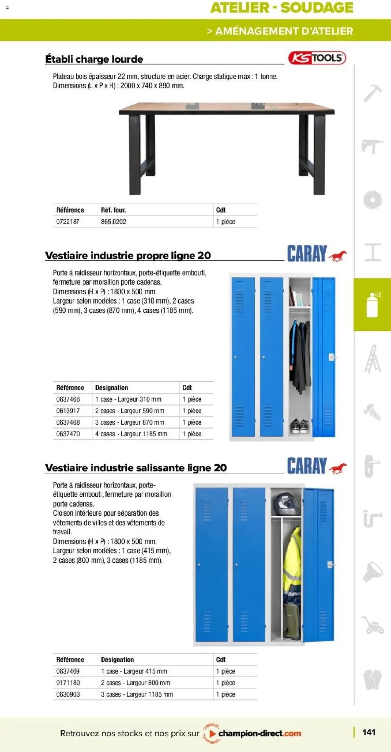 Champion Direct catalogue Selection Maintenance (2025-01-10 - 2025-12-31)