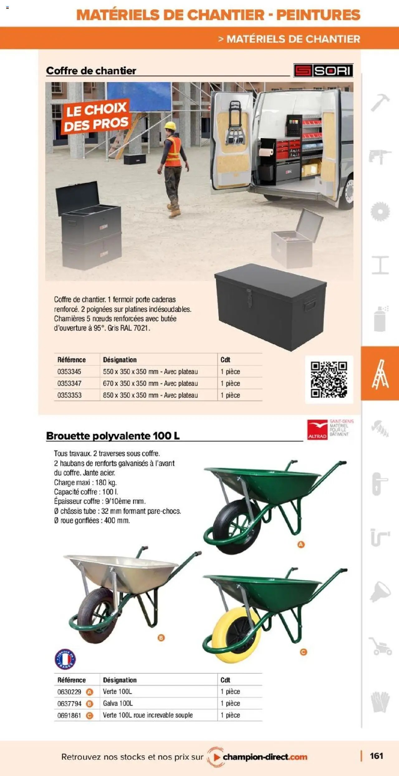 Champion Direct catalogue Selection Maintenance (2025-01-10 - 2025-12-31)