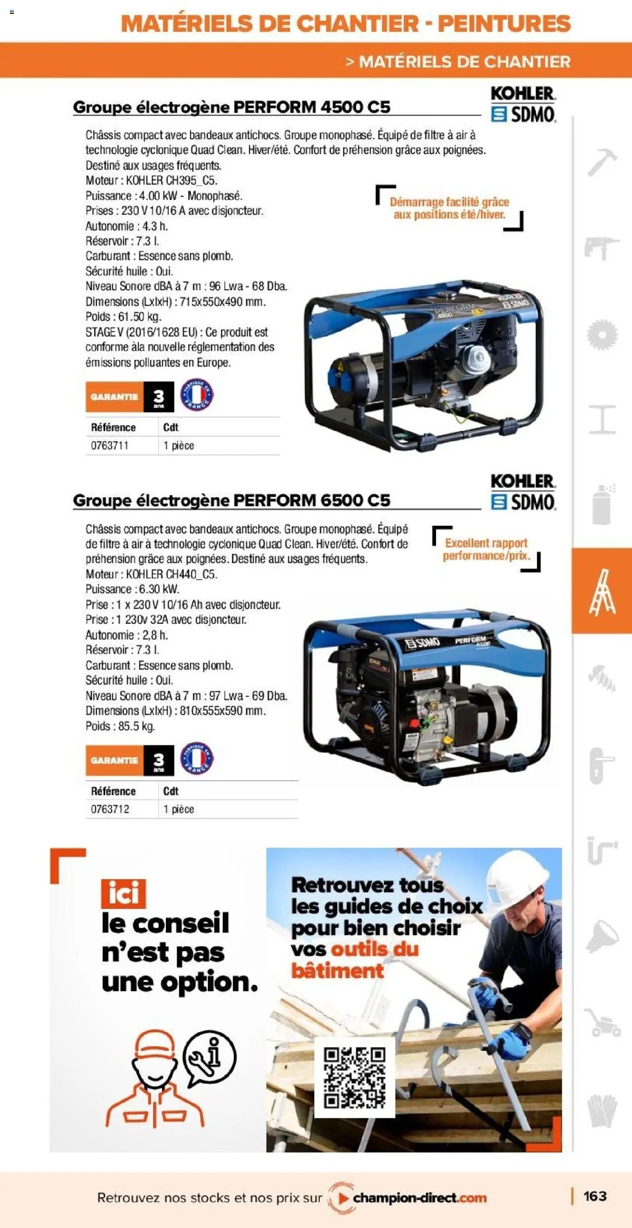 Champion Direct catalogue Selection Maintenance (2025-01-10 - 2025-12-31)