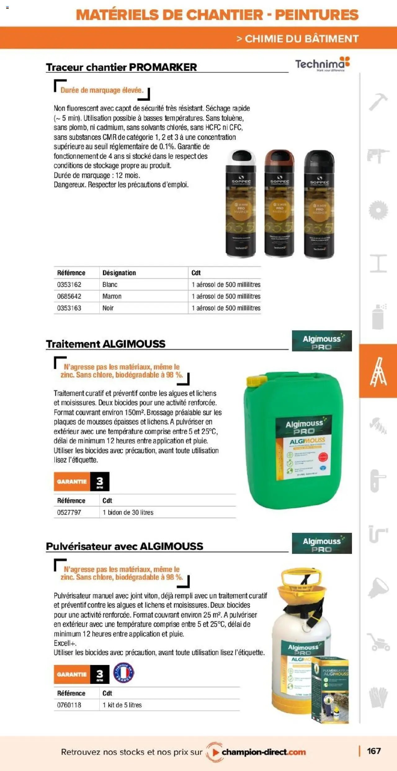 Champion Direct catalogue Selection Maintenance (2025-01-10 - 2025-12-31)