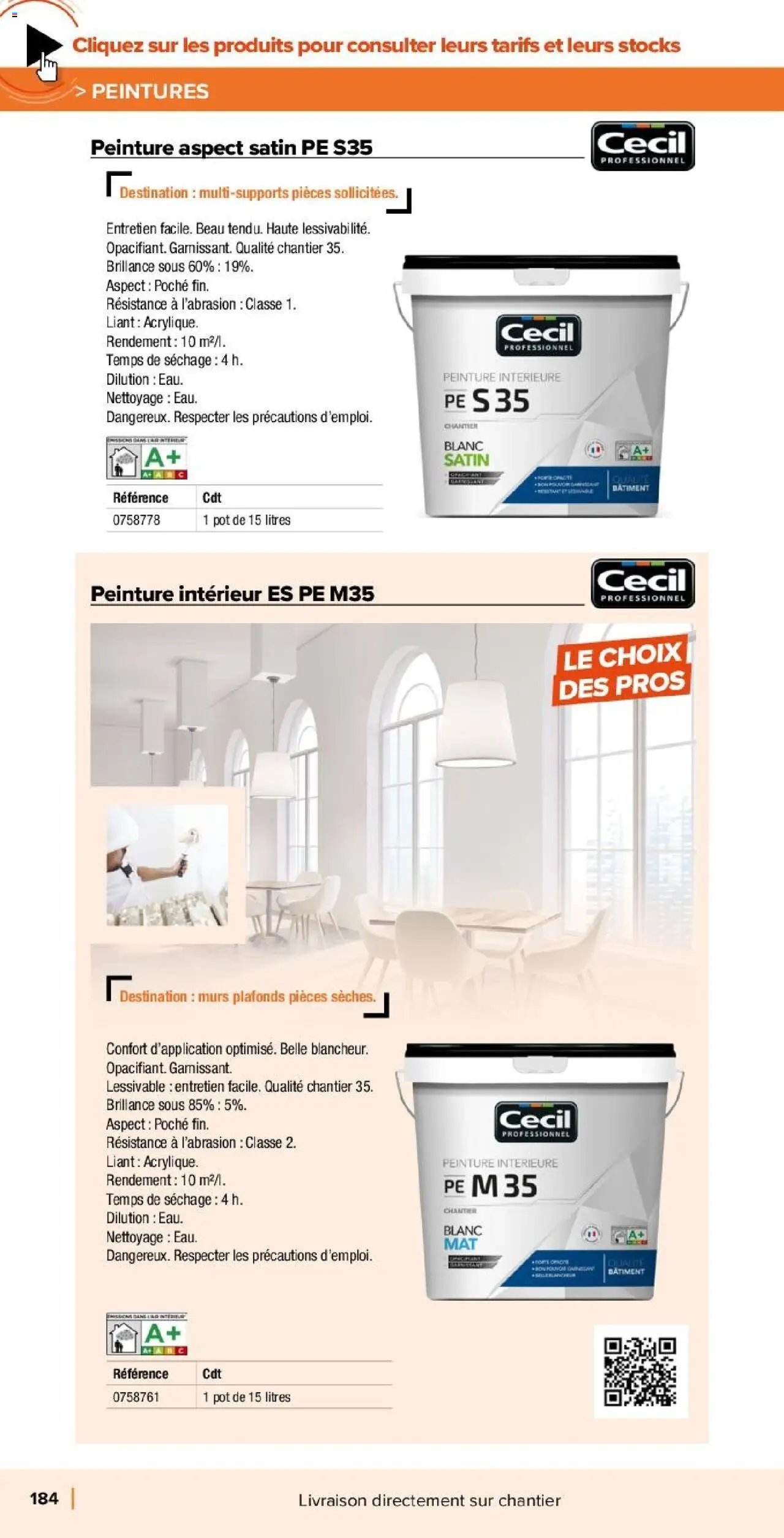 Champion Direct catalogue Selection Maintenance (2025-01-10 - 2025-12-31)