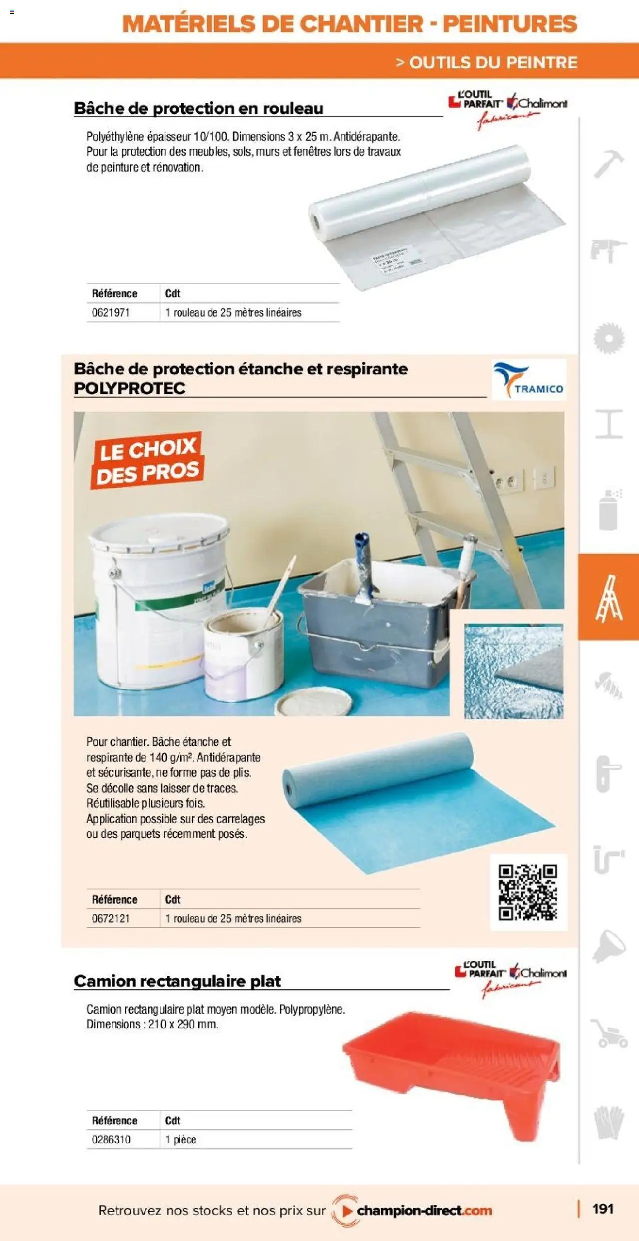 Champion Direct catalogue Selection Maintenance (2025-01-10 - 2025-12-31)