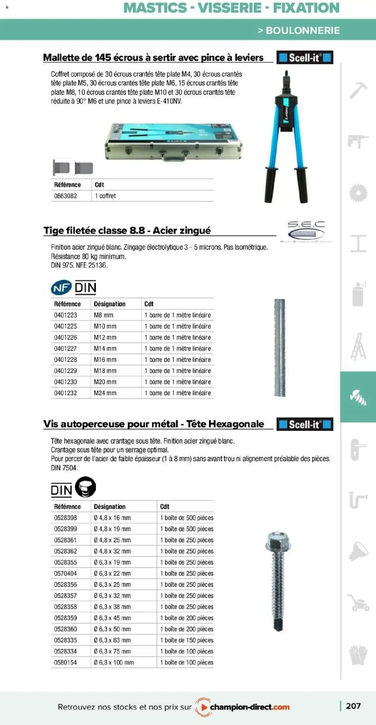 Champion Direct catalogue Selection Maintenance (2025-01-10 - 2025-12-31)
