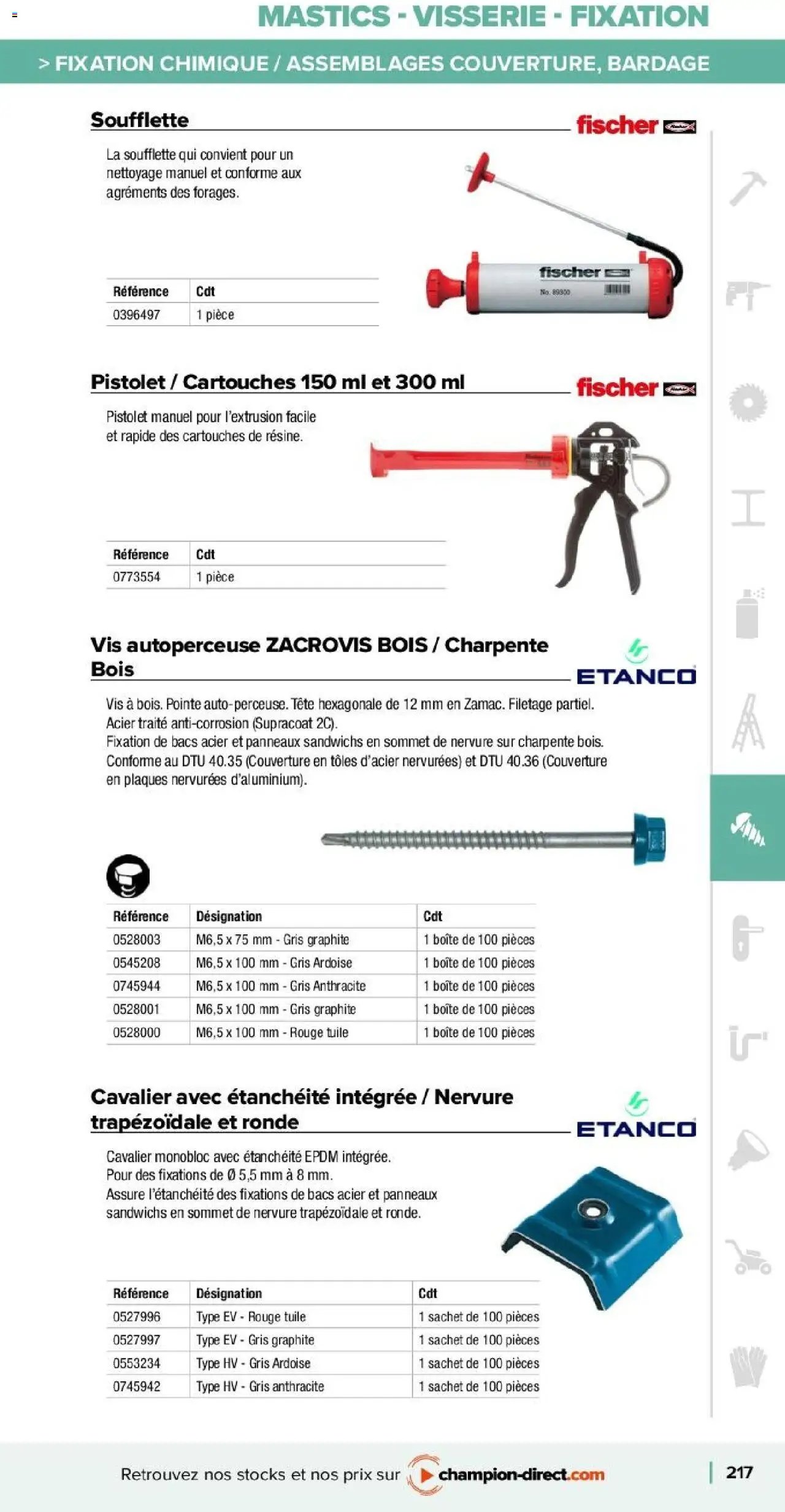Champion Direct catalogue Selection Maintenance (2025-01-10 - 2025-12-31)