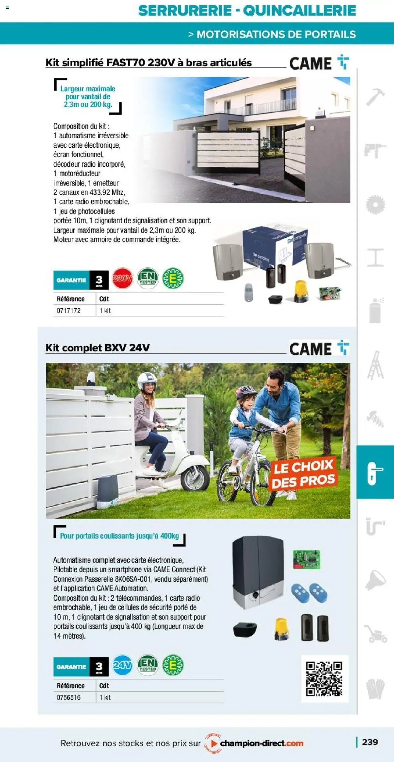 Champion Direct catalogue Selection Maintenance (2025-01-10 - 2025-12-31)