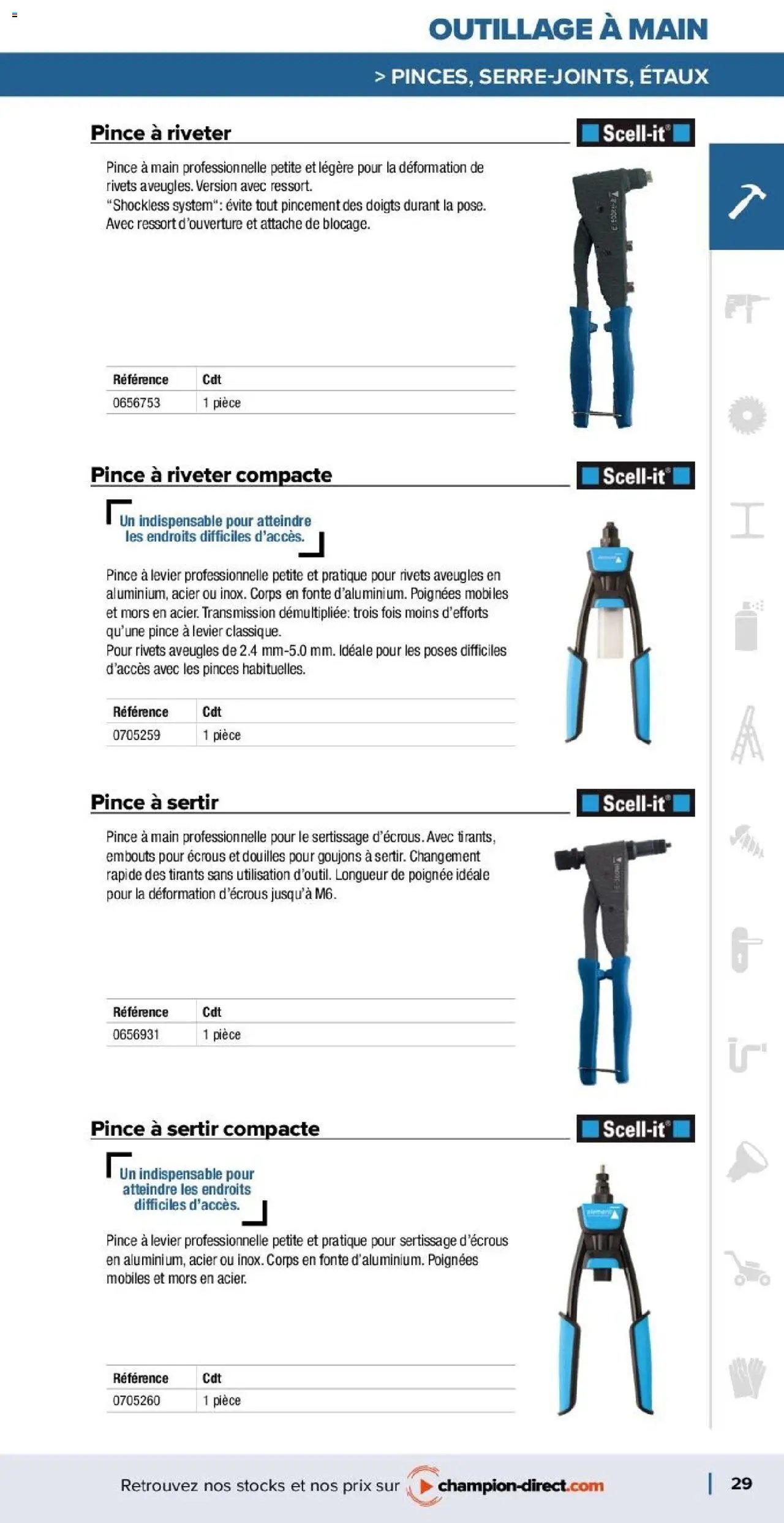Champion Direct catalogue Selection Maintenance (2025-01-10 - 2025-12-31)