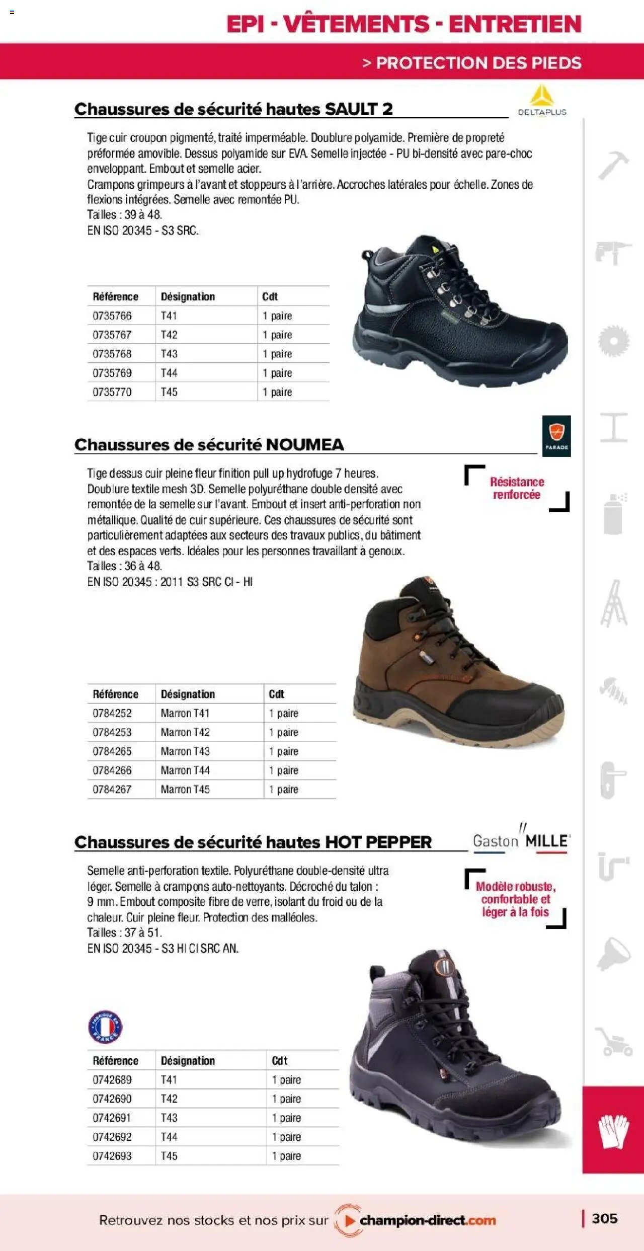 Champion Direct catalogue Selection Maintenance (2025-01-10 - 2025-12-31)