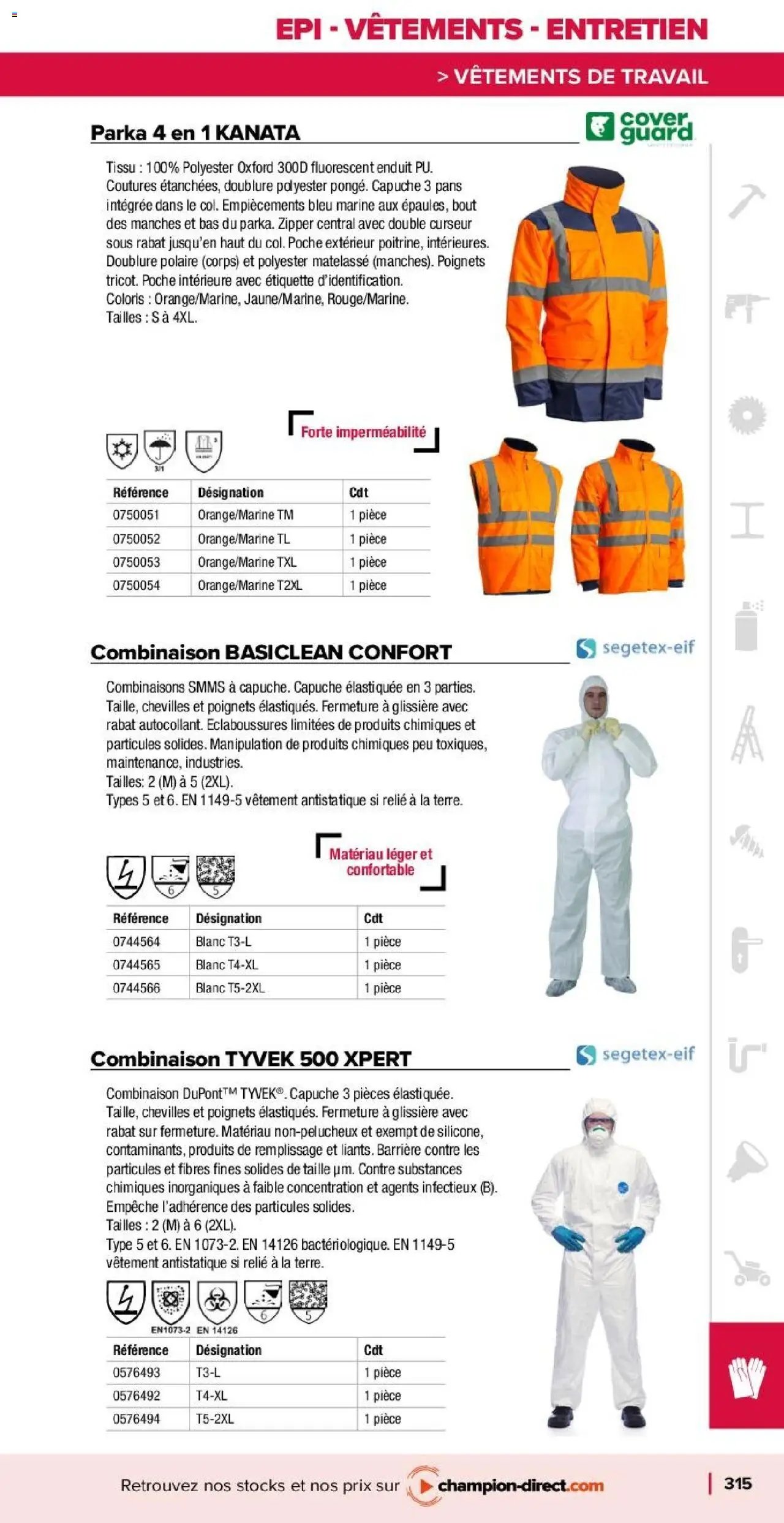 Champion Direct catalogue Selection Maintenance (2025-01-10 - 2025-12-31)