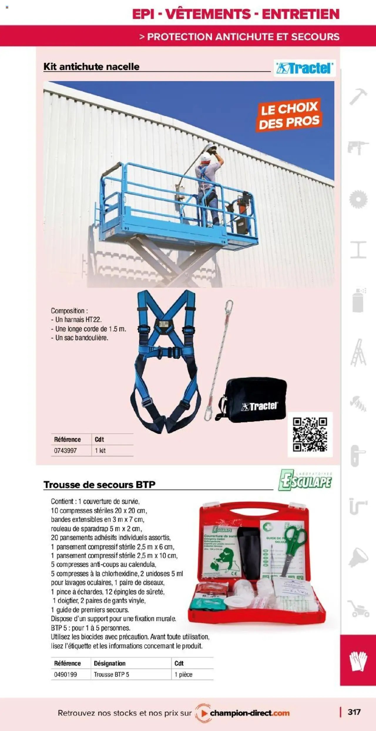 Champion Direct catalogue Selection Maintenance (2025-01-10 - 2025-12-31)