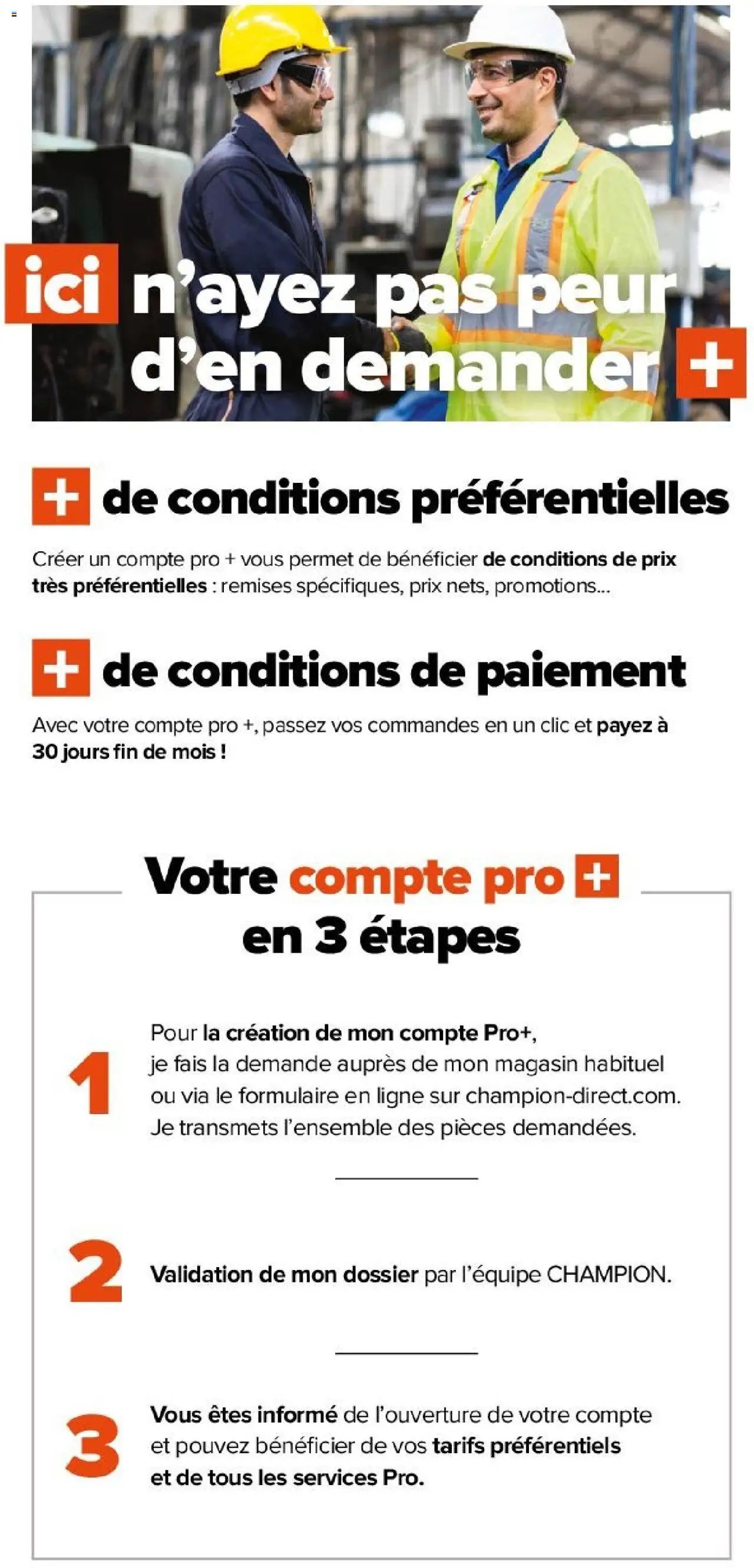 Champion Direct catalogue Selection Maintenance (2025-01-10 - 2025-12-31)