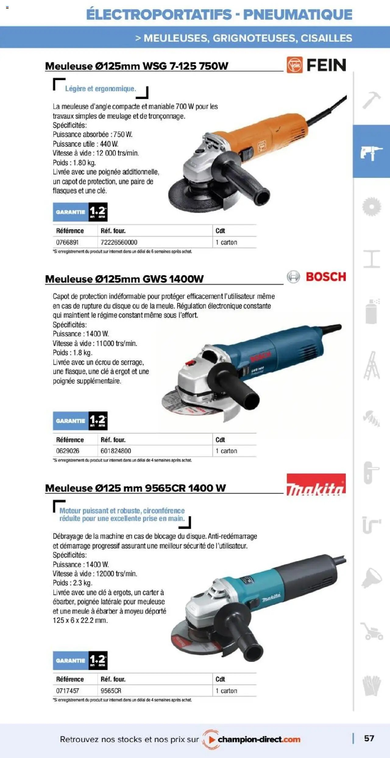 Champion Direct catalogue Selection Maintenance (2025-01-10 - 2025-12-31)