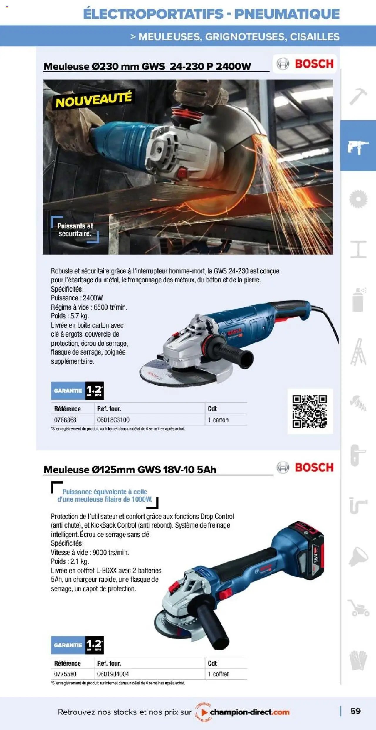 Champion Direct catalogue Selection Maintenance (2025-01-10 - 2025-12-31)