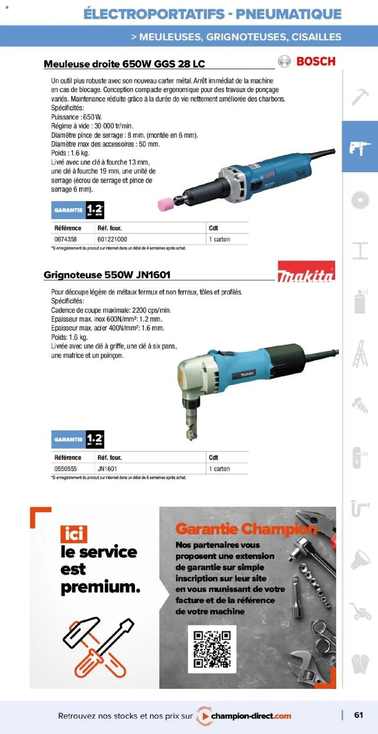 Champion Direct catalogue Selection Maintenance (2025-01-10 - 2025-12-31)