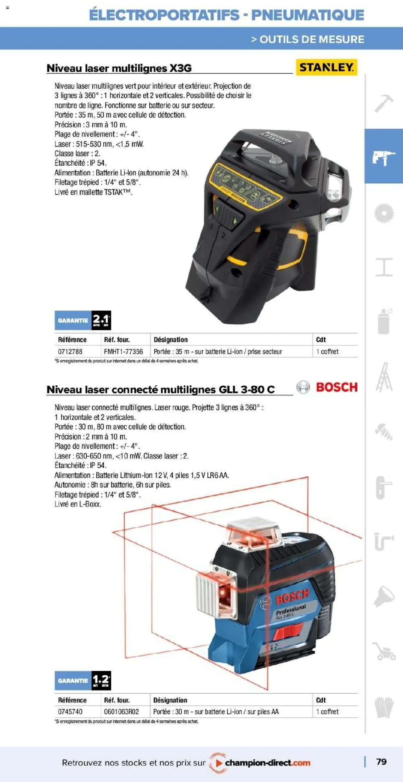 Champion Direct catalogue Selection Maintenance (2025-01-10 - 2025-12-31)