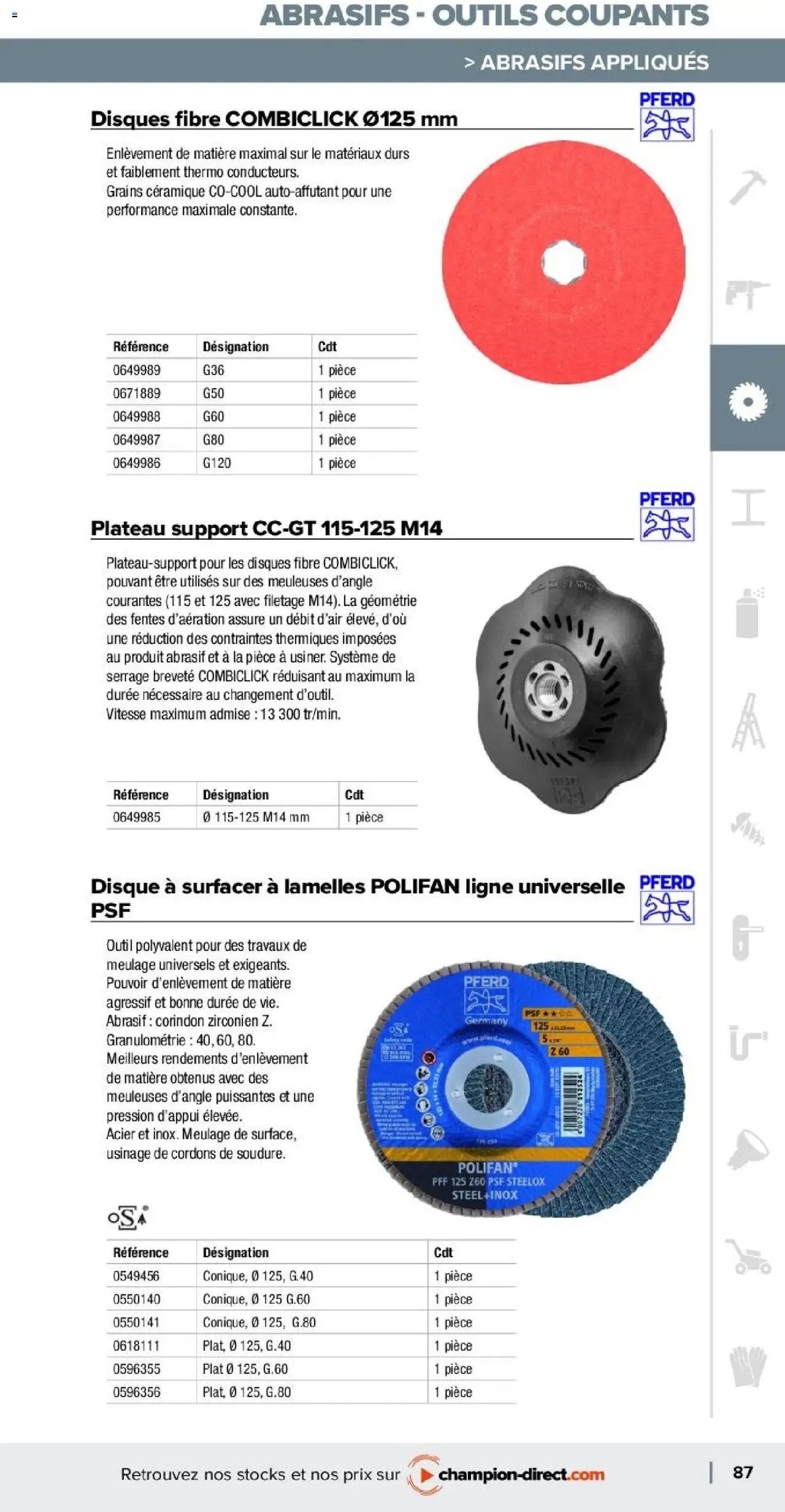 Champion Direct catalogue Selection Maintenance (2025-01-10 - 2025-12-31)