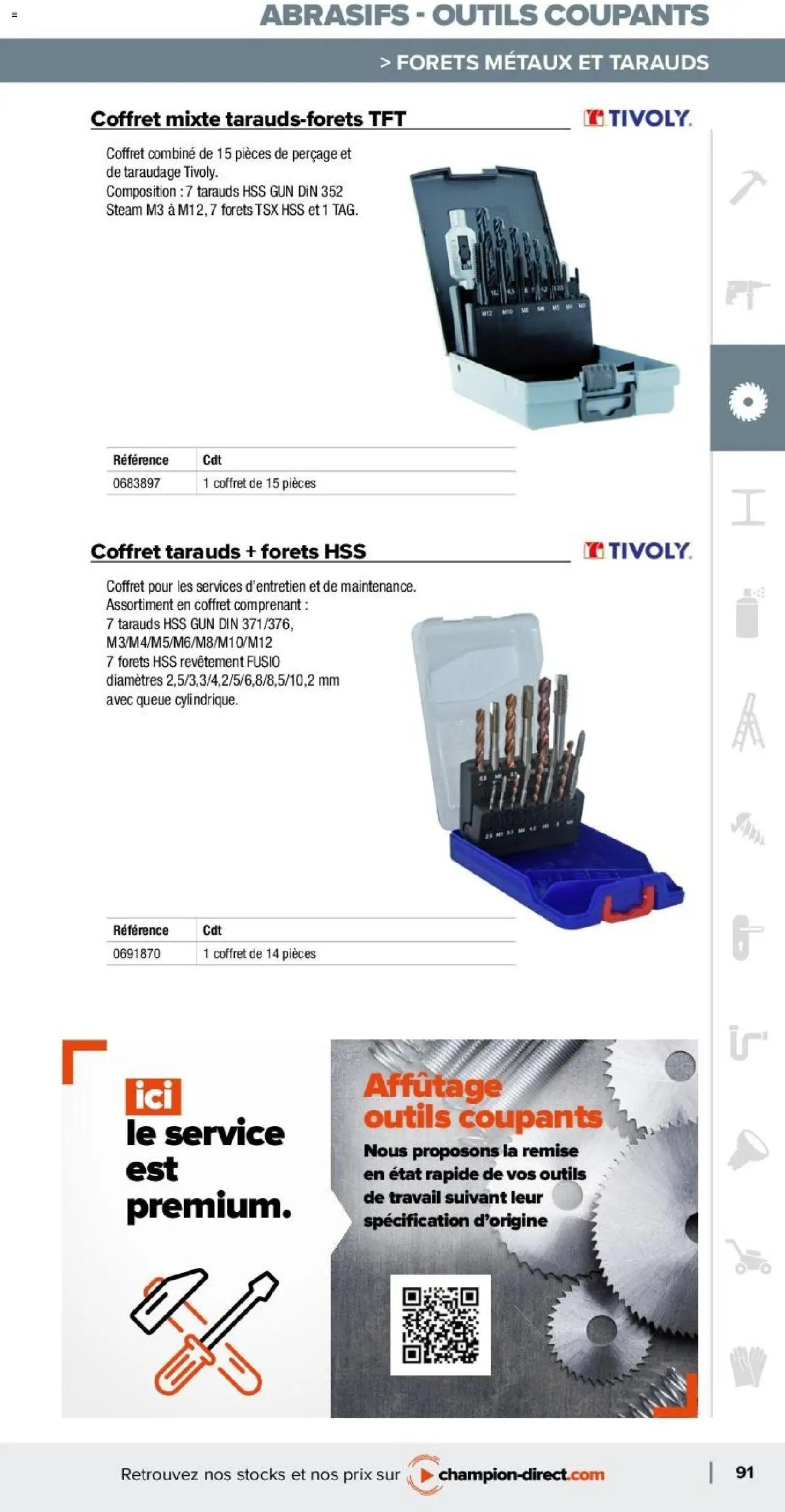 Champion Direct catalogue Selection Maintenance (2025-01-10 - 2025-12-31)