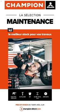 Champion Direct catalogue Selection Maintenance