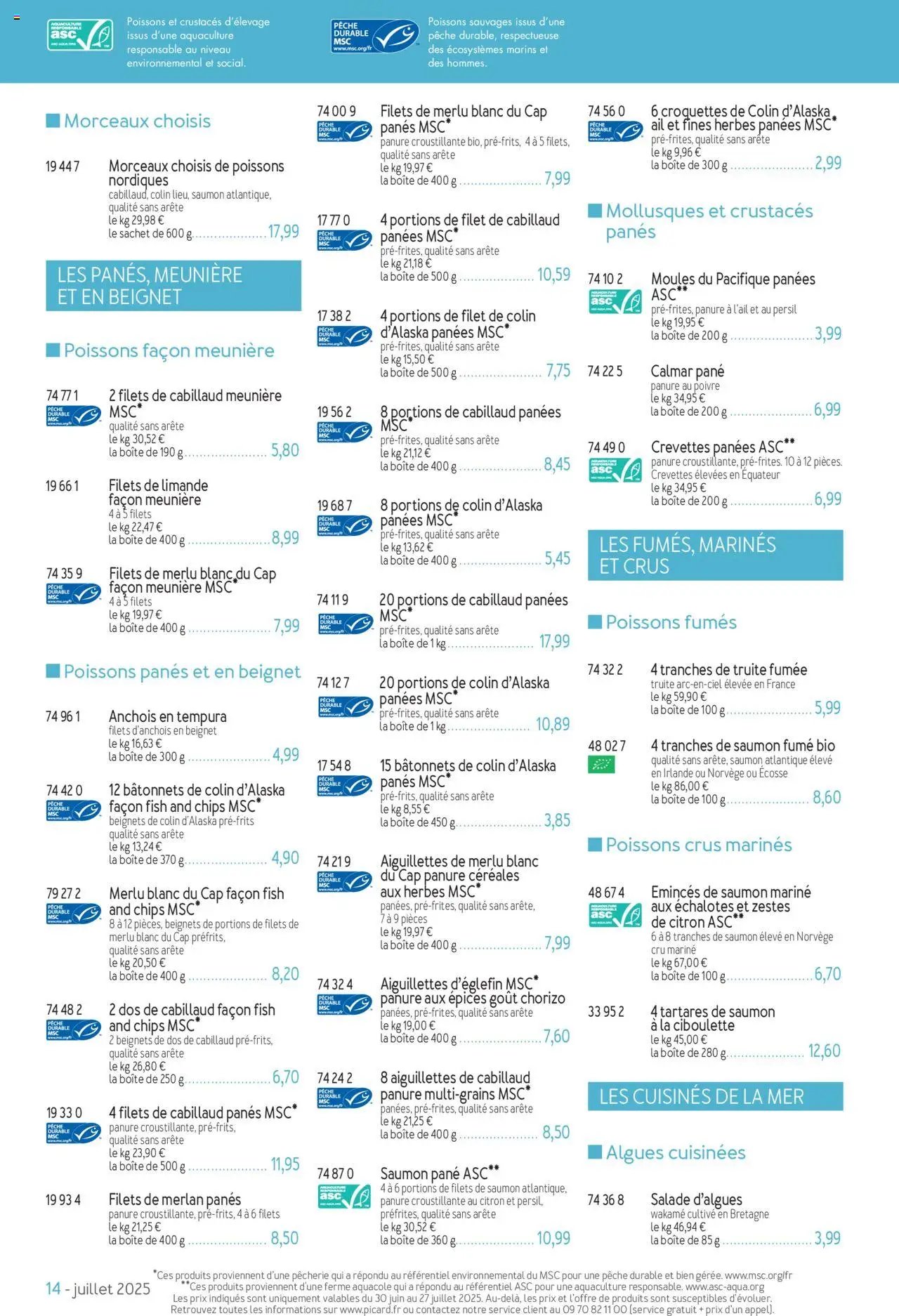 Picard le Catalogue (2025-06-30 - 2025-09-14)