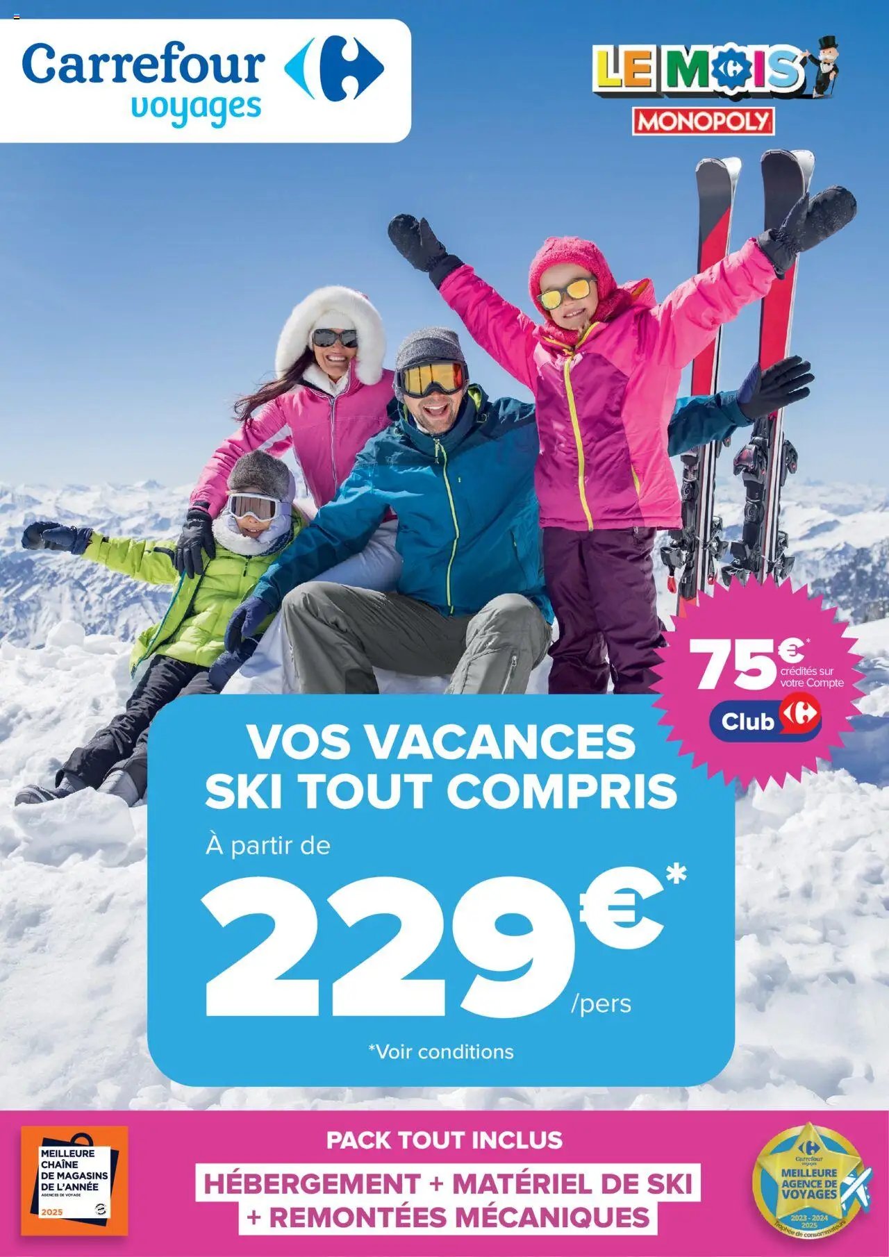 Carrefour contact catalogue ski à prix anniversaire
