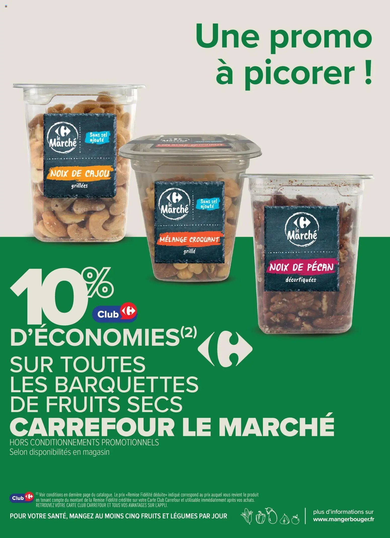 Carrefour contact J'peux pas, j'ai promos