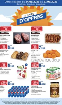 Costco 4 jours d'offres