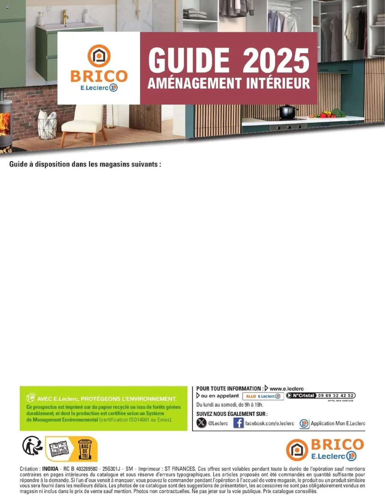 Brico E.Leclerc Guide aménagement intérieur | Avenue D'antibes, Amilly