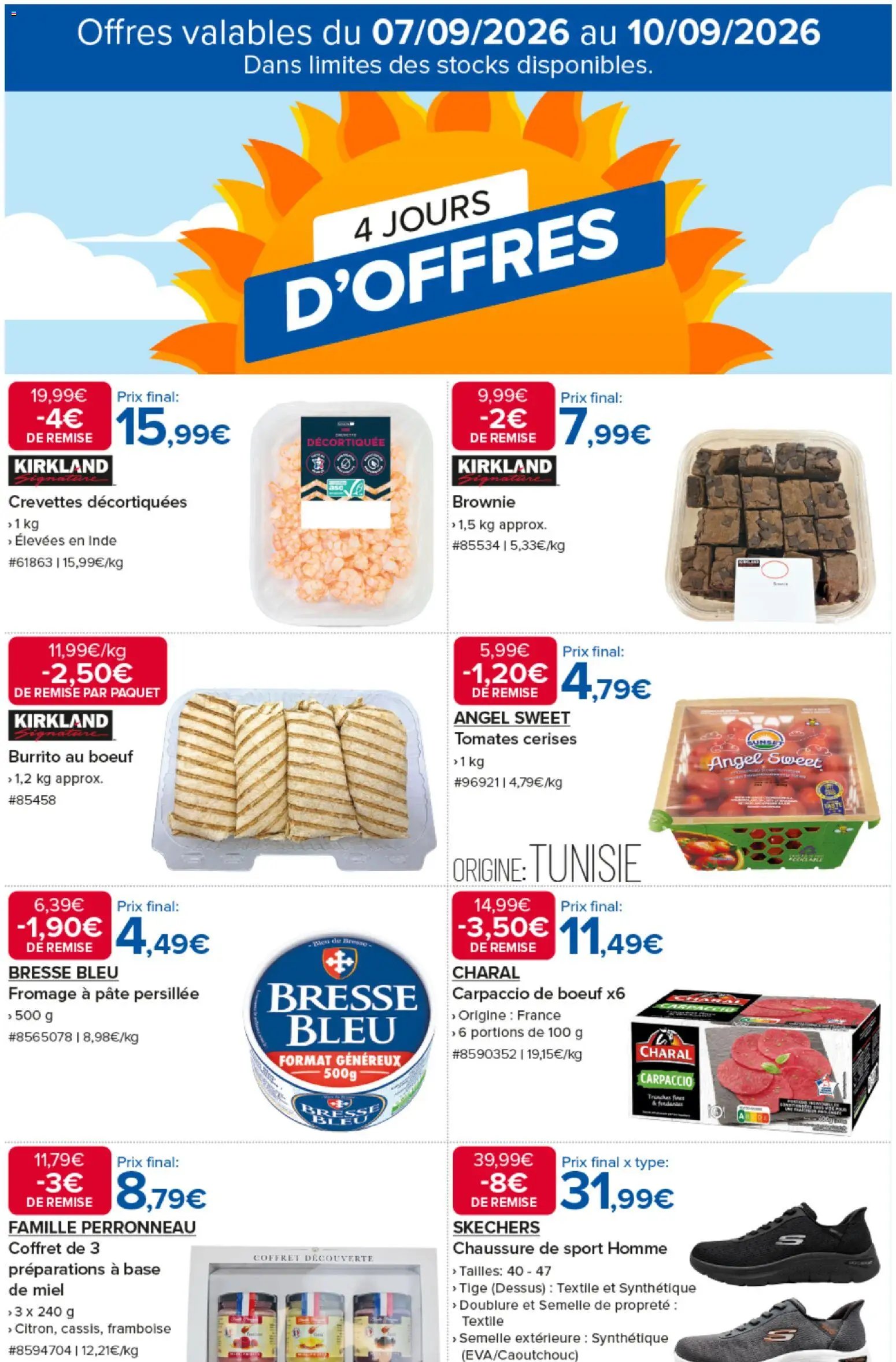 Costco 4 jours d'offres
