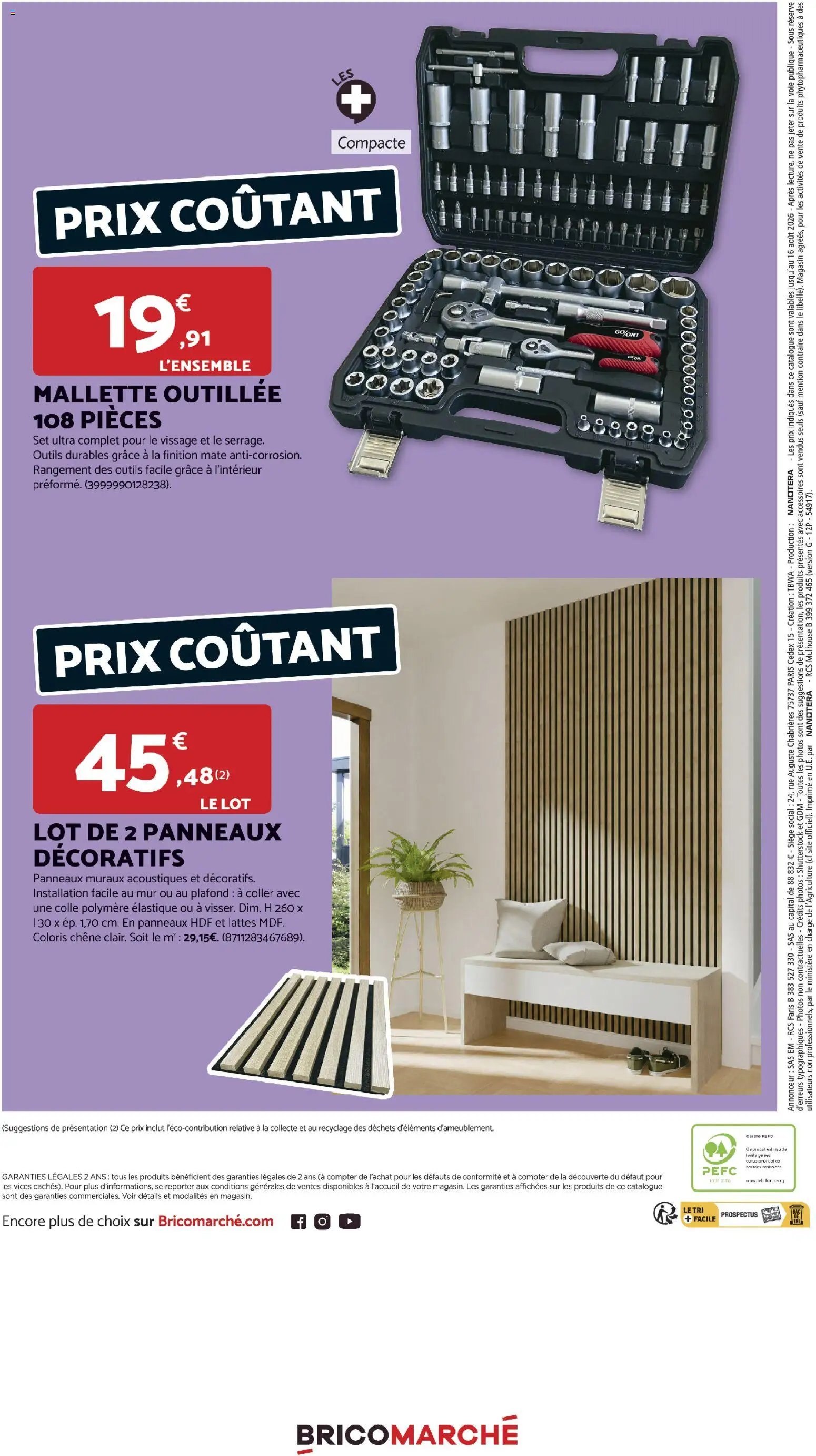 Bricomarché catalogue