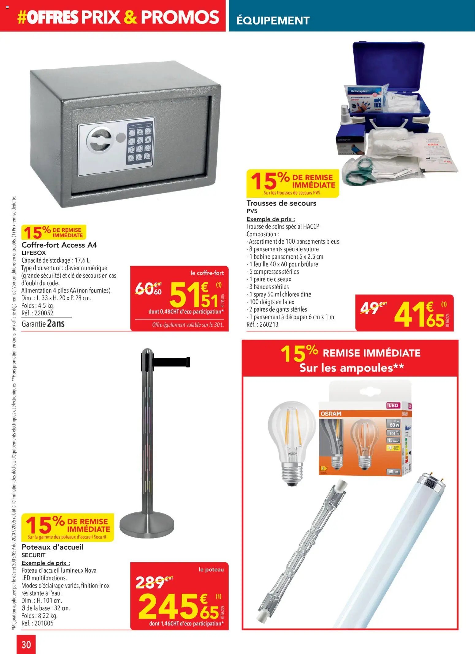 METRO Offres Prix & Promos Equipement