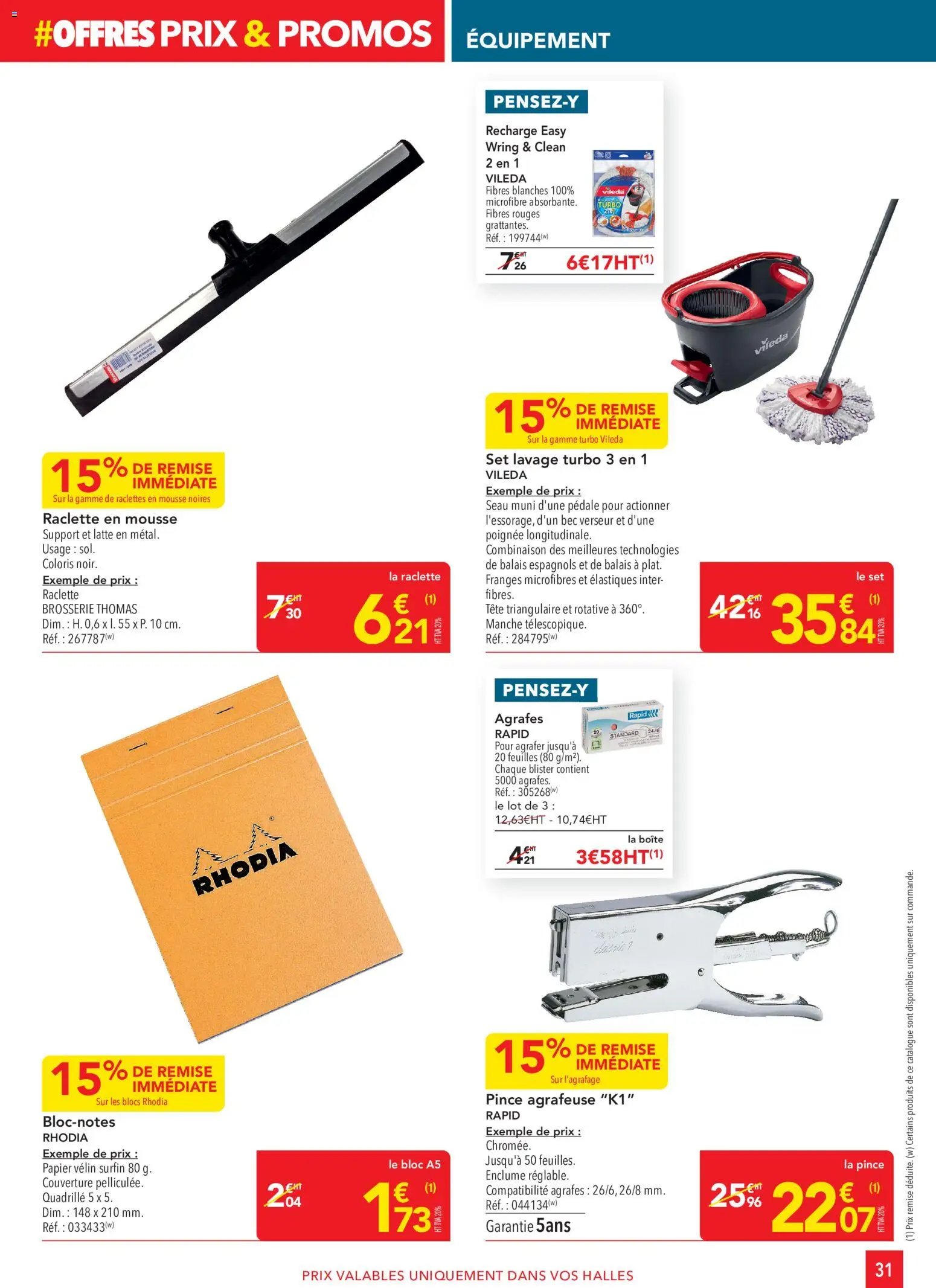 METRO Offres Prix & Promos Equipement