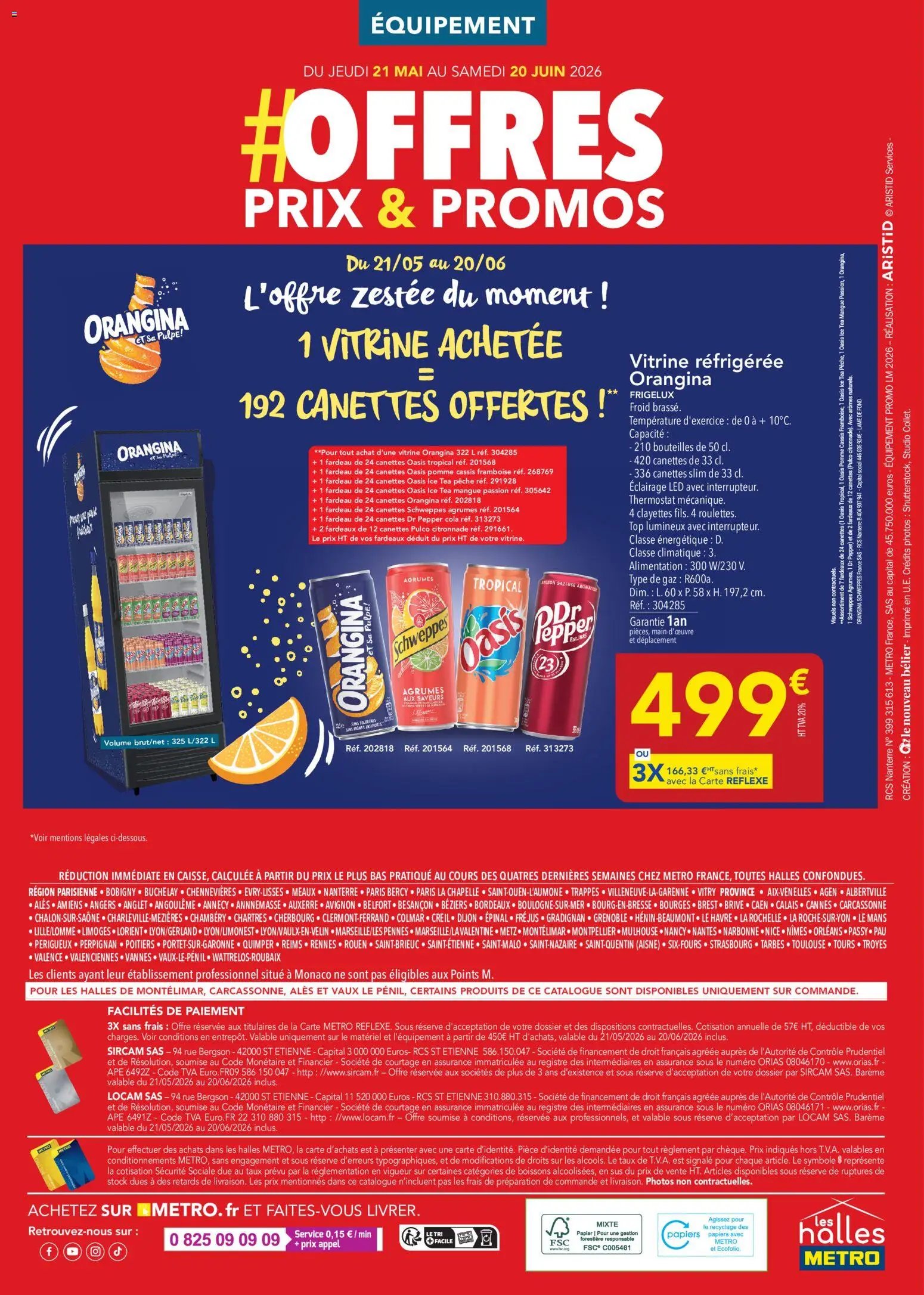 METRO Offres Prix & Promos Equipement