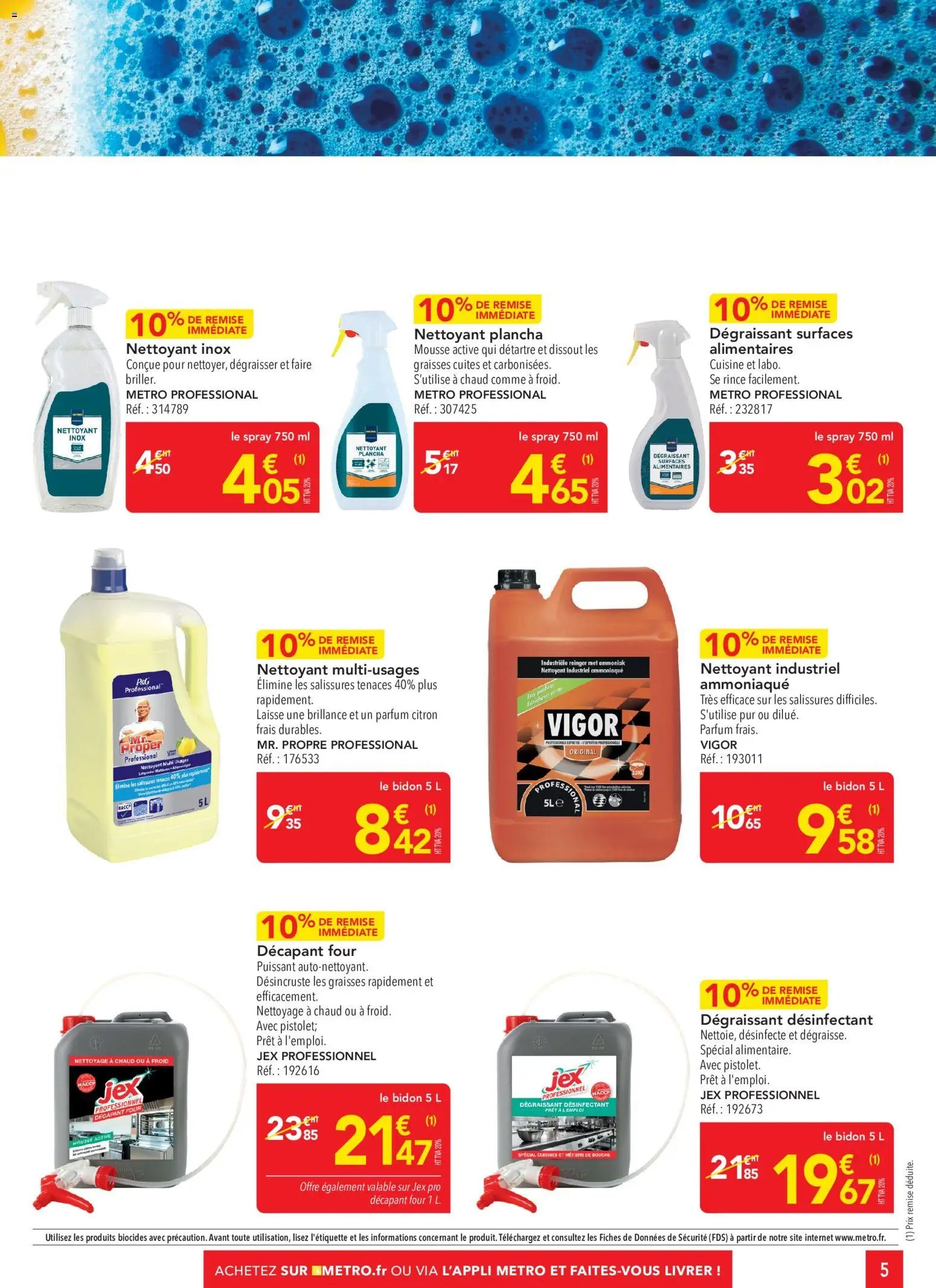METRO Offres Prix & Promos Equipement