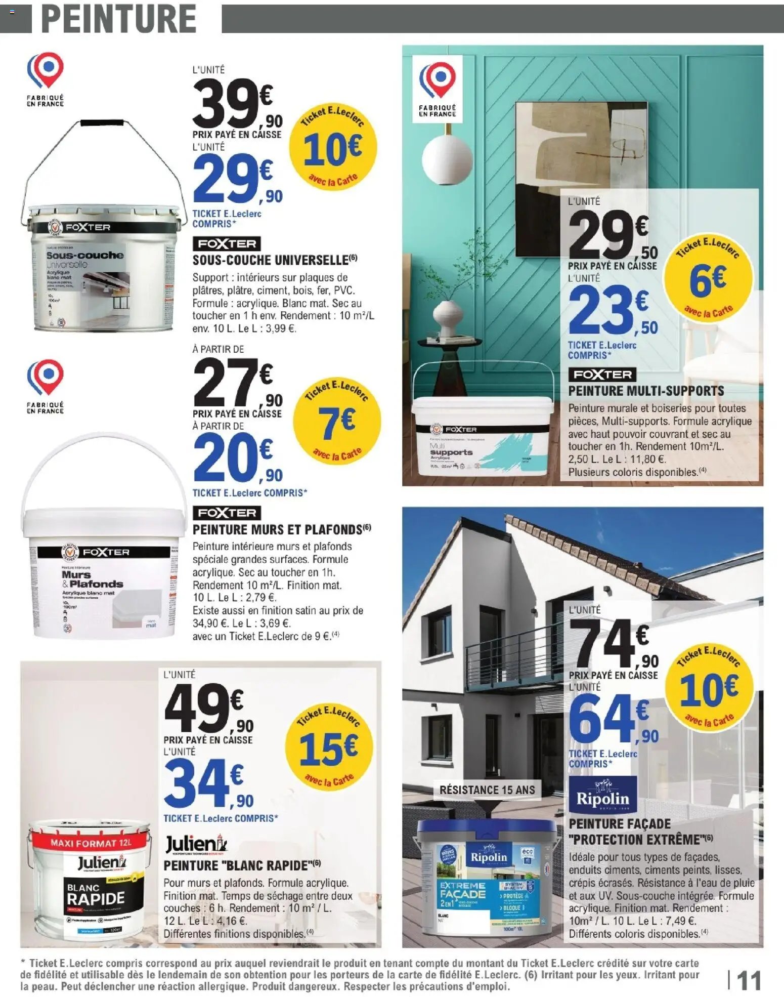 Brico E.Leclerc catalogue