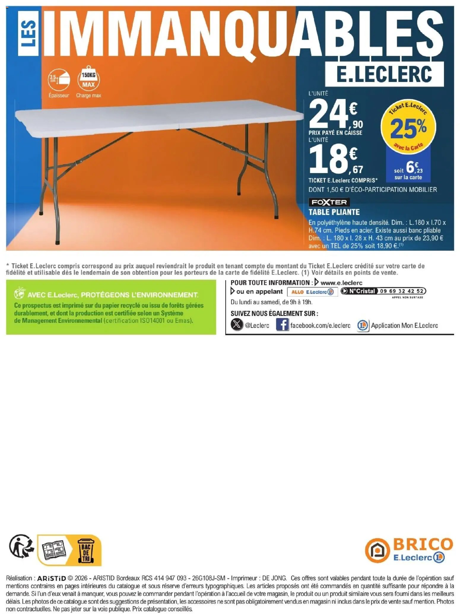 Brico E.Leclerc catalogue