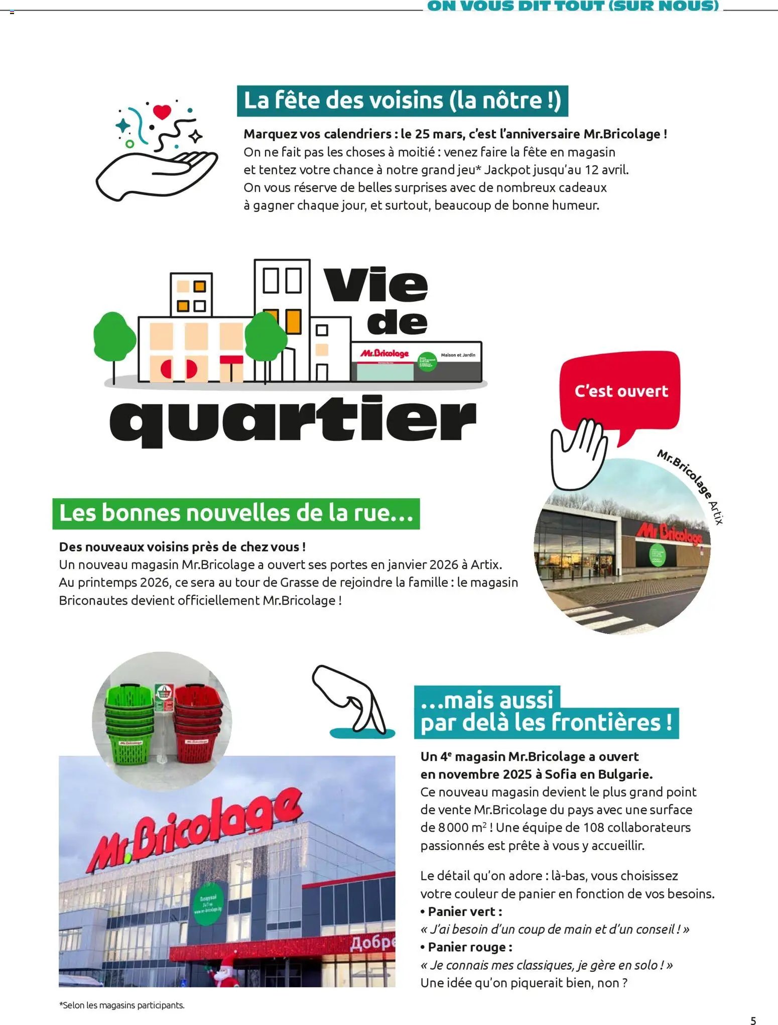 Mr. Bricolage Printemps 2026