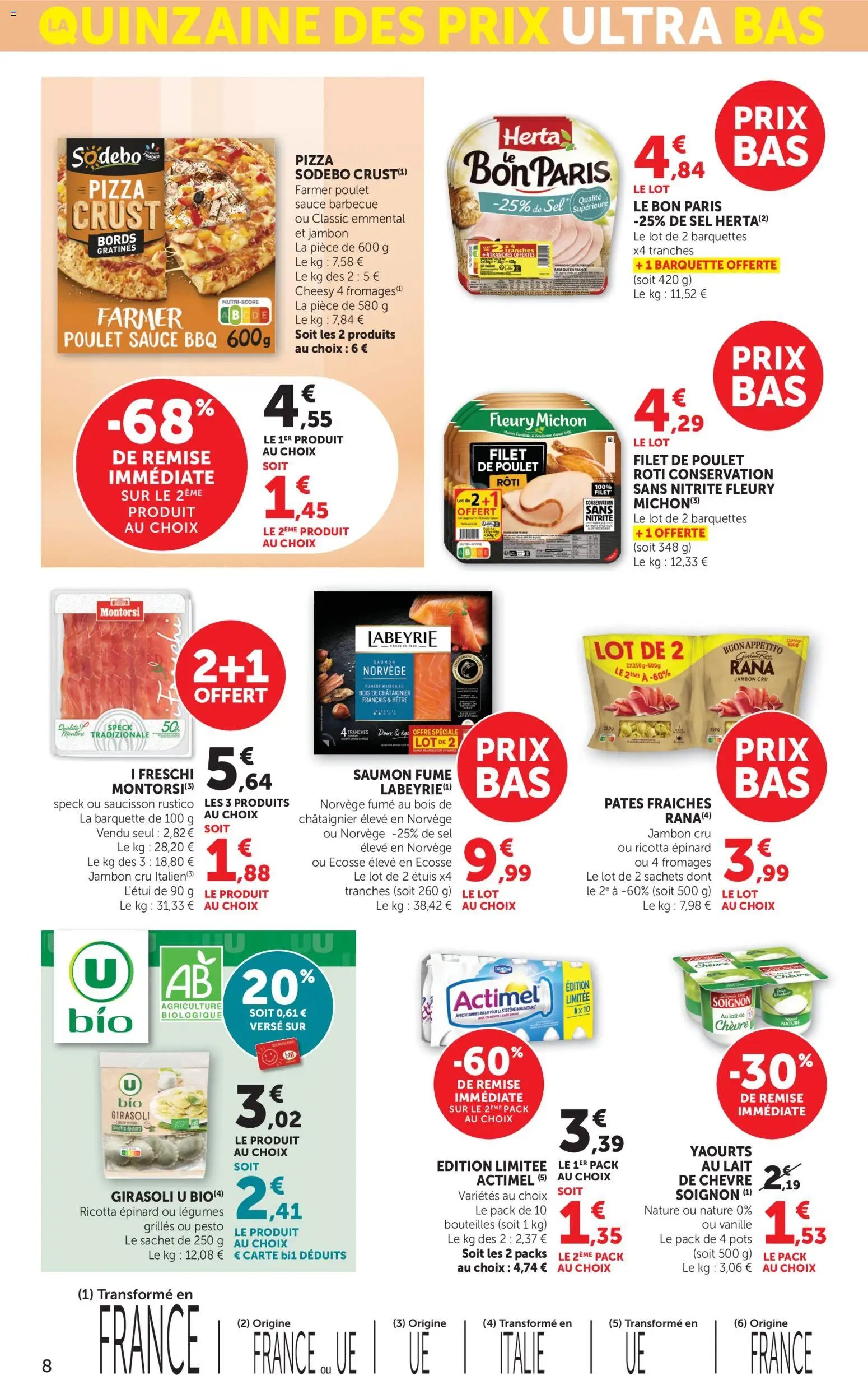 bi1 catalogue supermarché ultra bas -60%