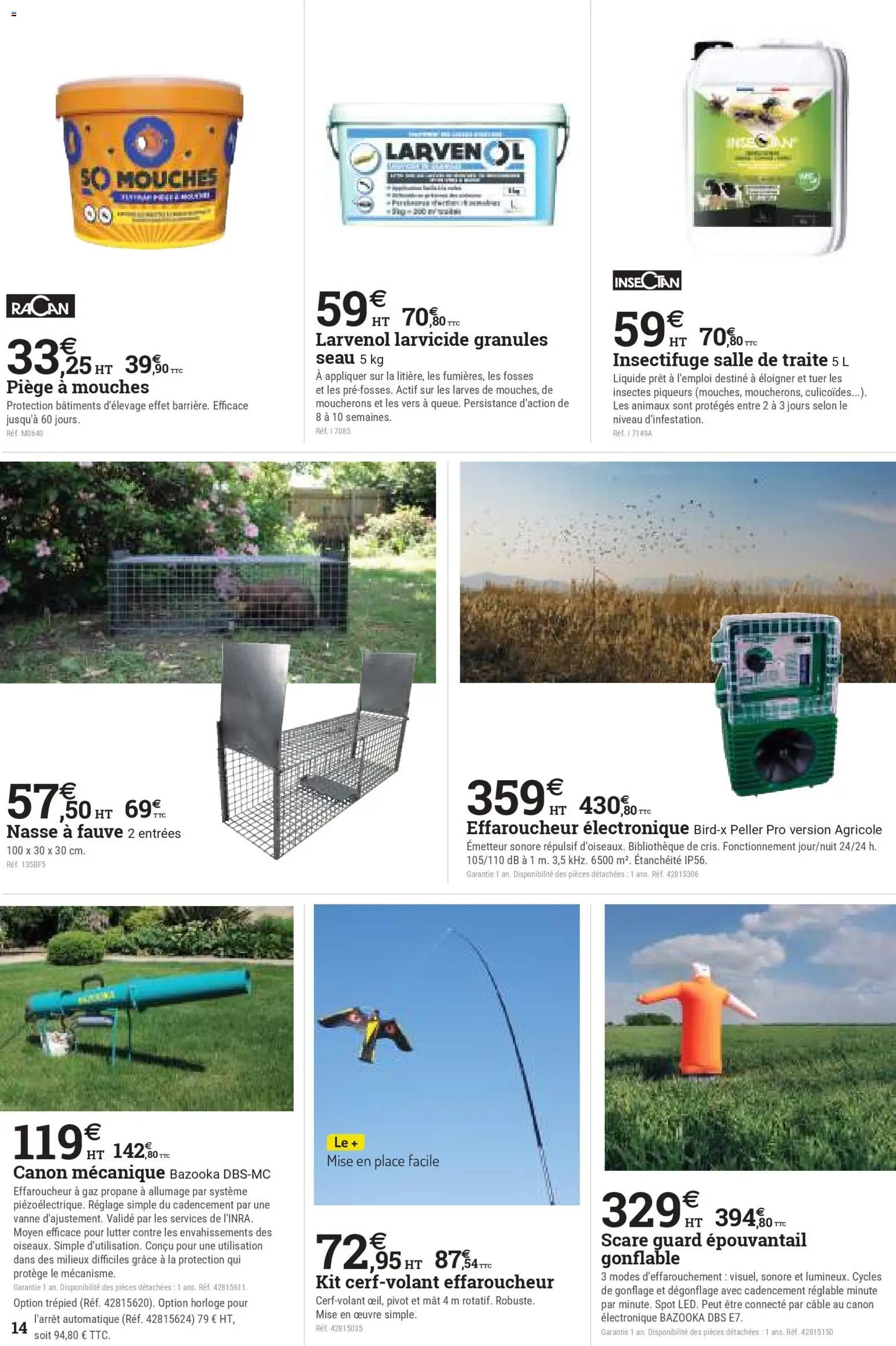 Espace Emeraude catalogue