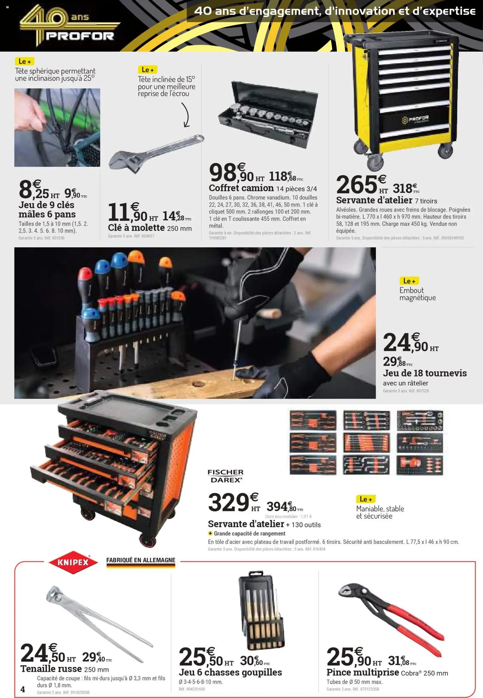 Espace Emeraude catalogue