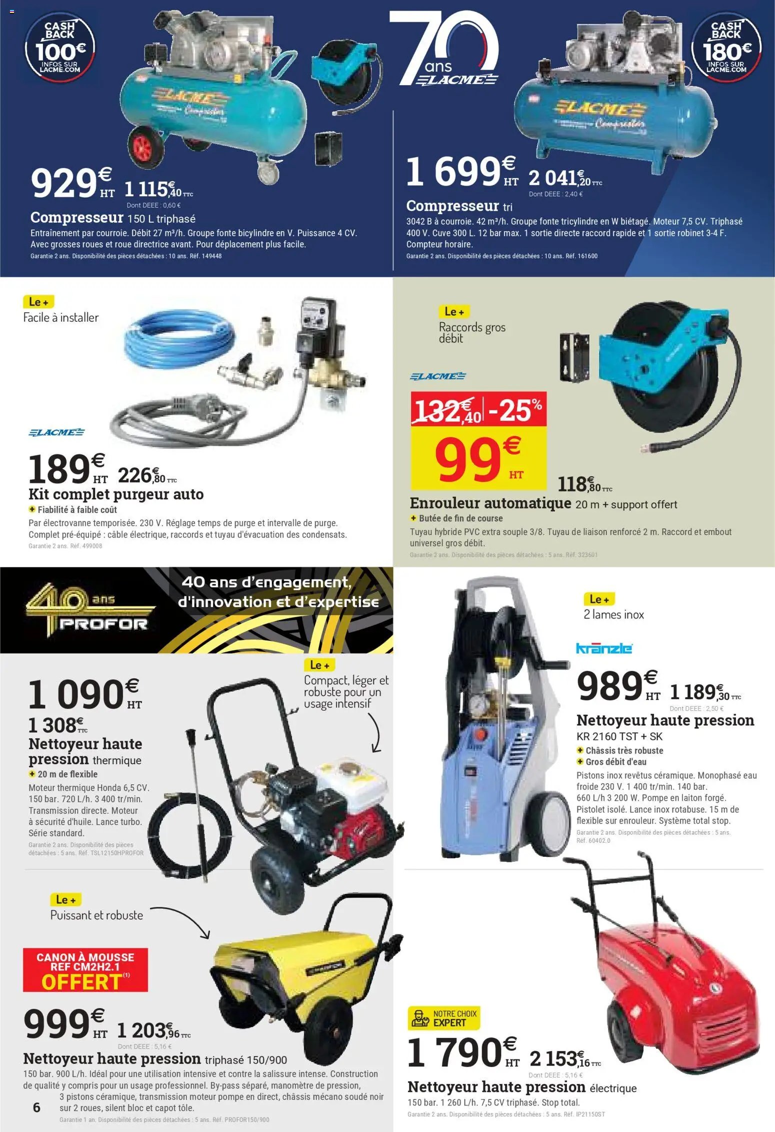 Espace Emeraude catalogue