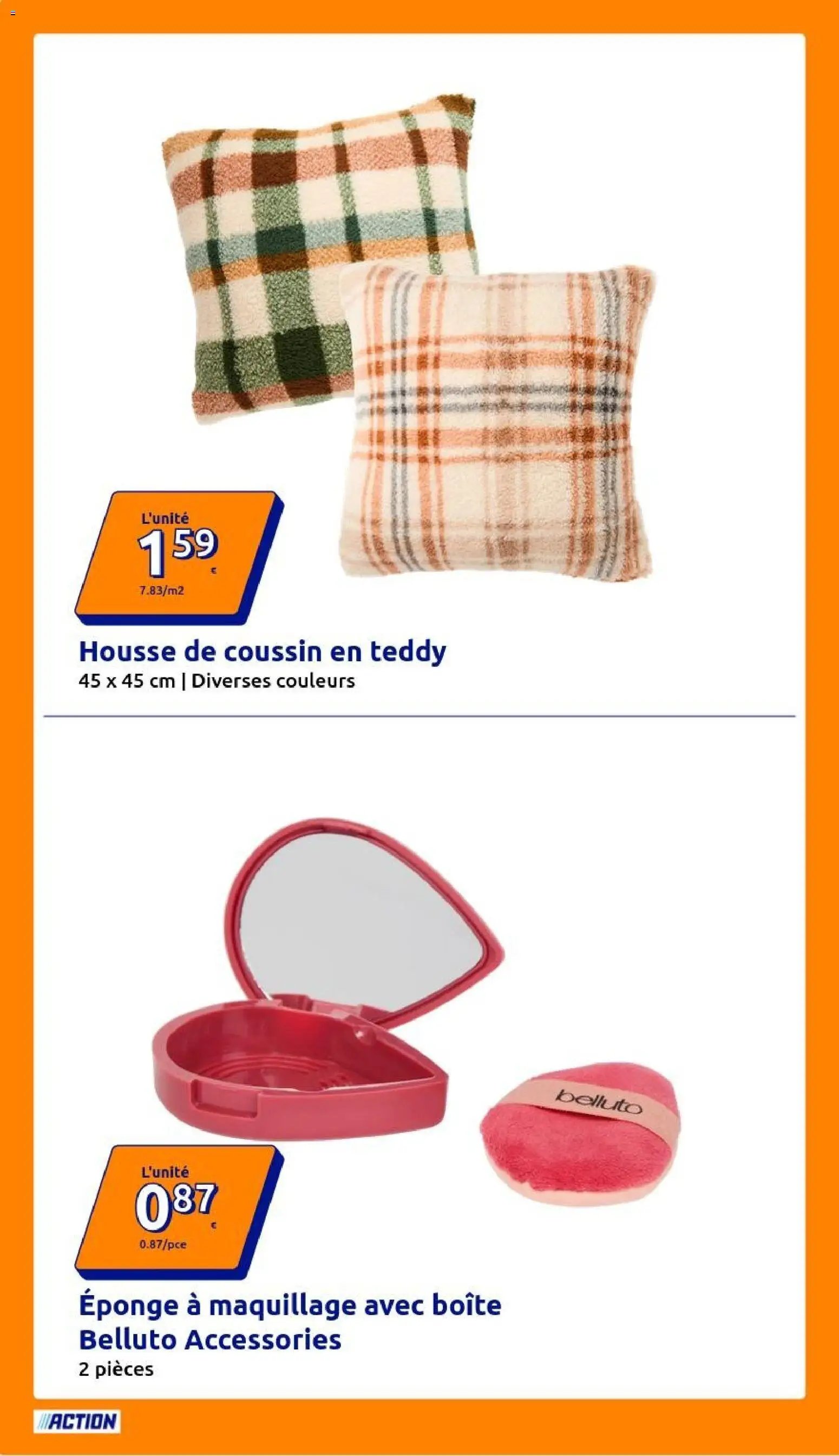 Action catalogue