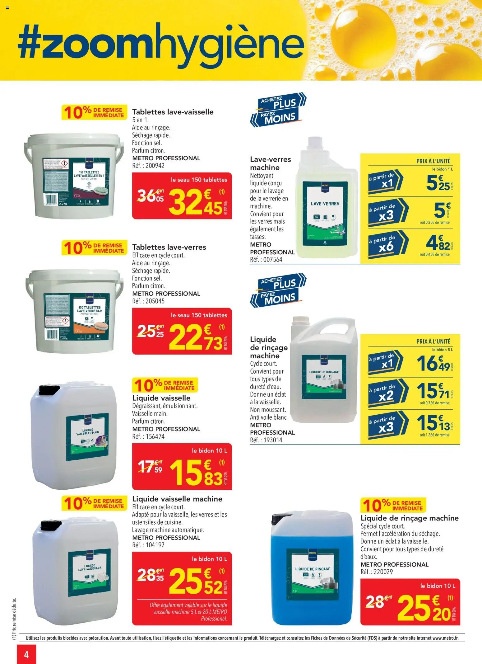 METRO catalogue