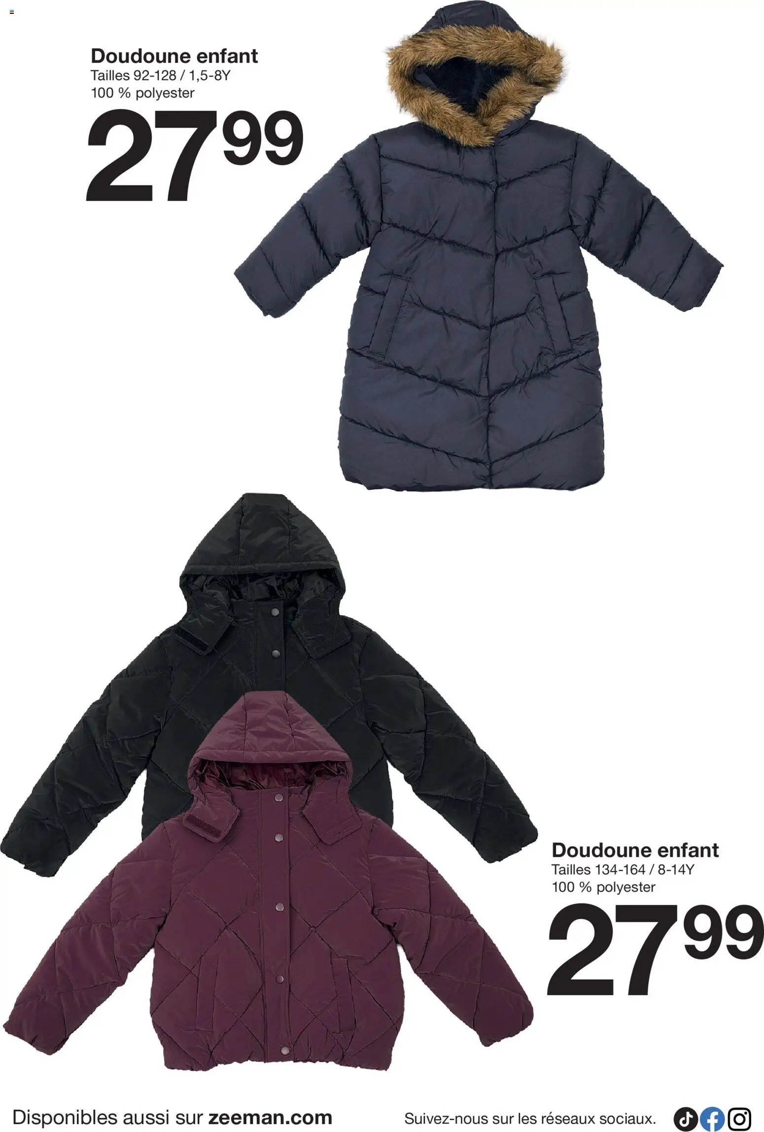 Zeeman catalogue Un manteau, et c’est parti