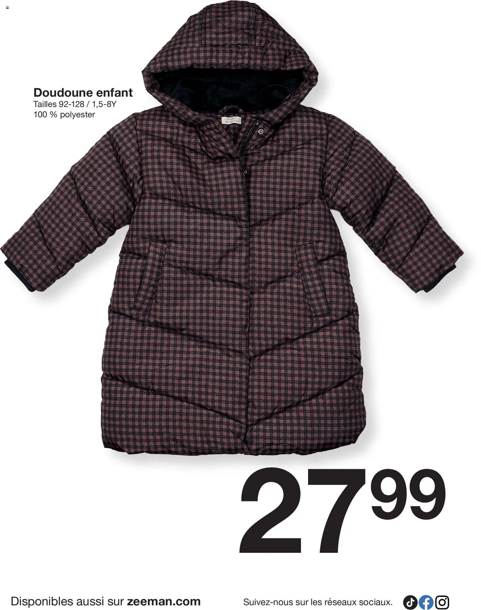 Zeeman catalogue Un manteau, et c’est parti