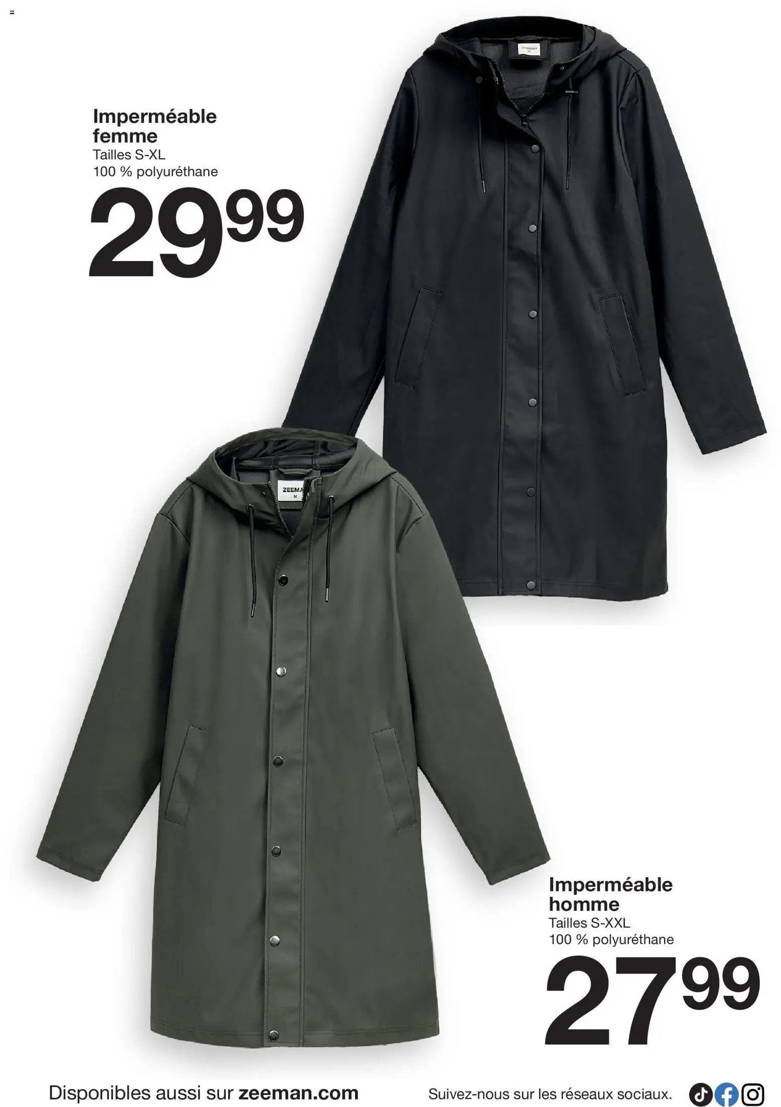 Zeeman catalogue Un manteau, et c’est parti