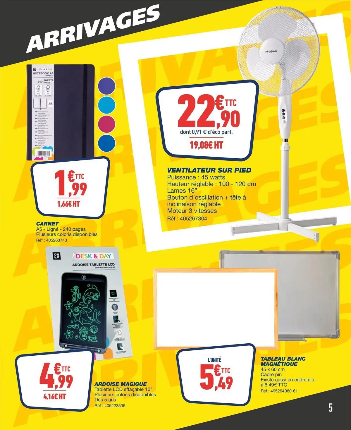 Bureau Vallée - Grand soleil sur les bons prix