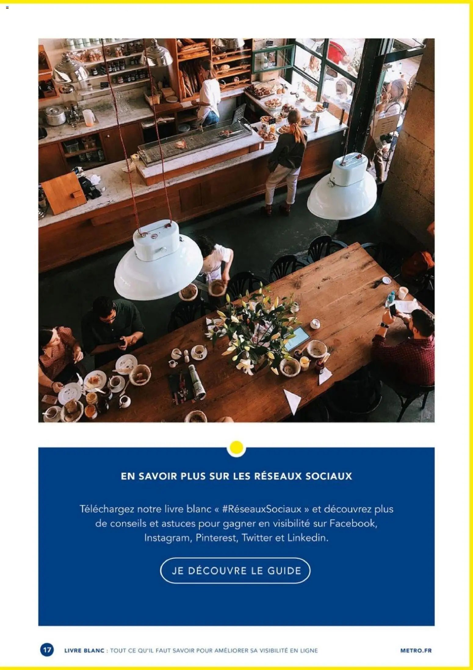 METRO - Guide améliorer la visibilité de son restaurant